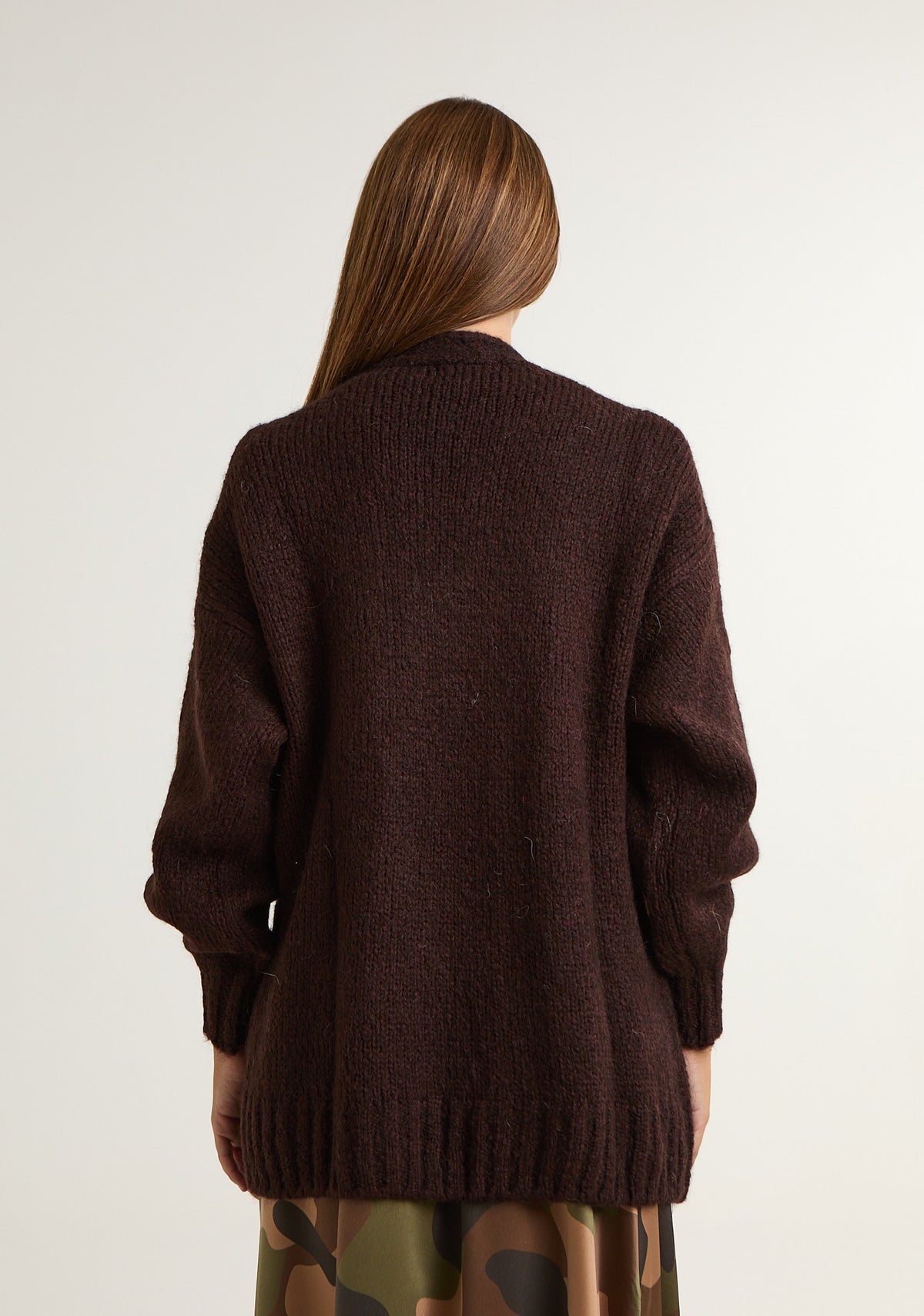 Cardigan in mohair
