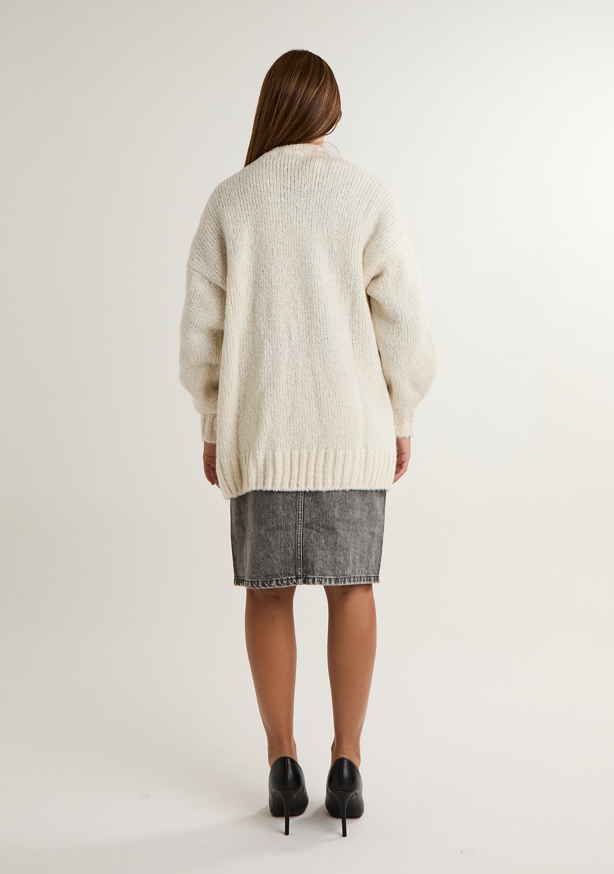 Cardigan in mohair