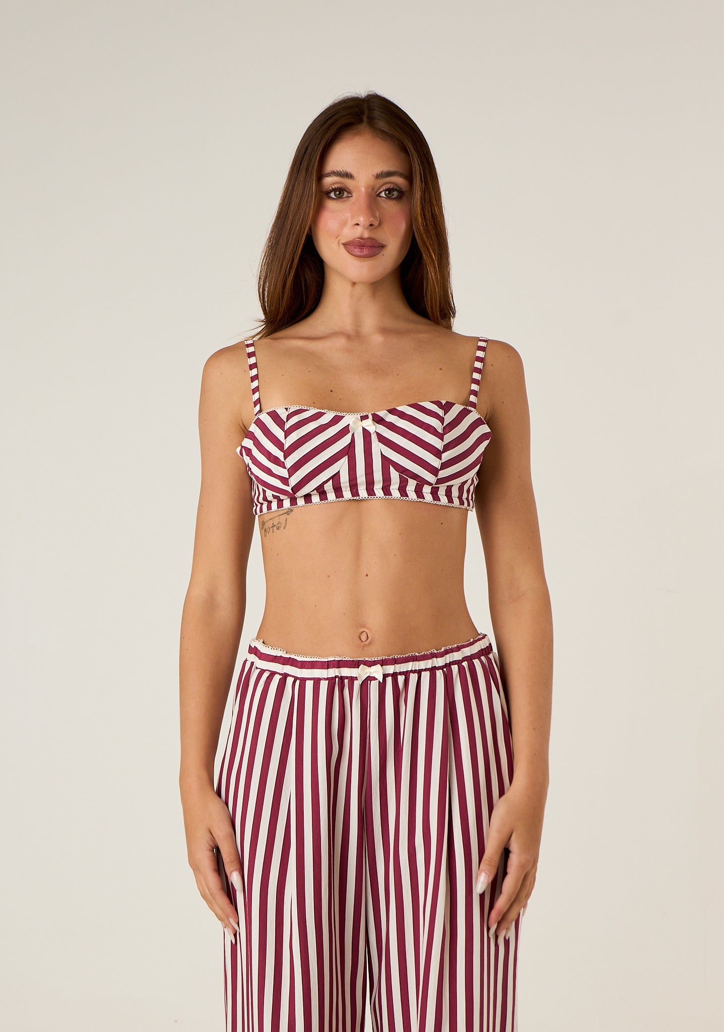 Bralette a righe