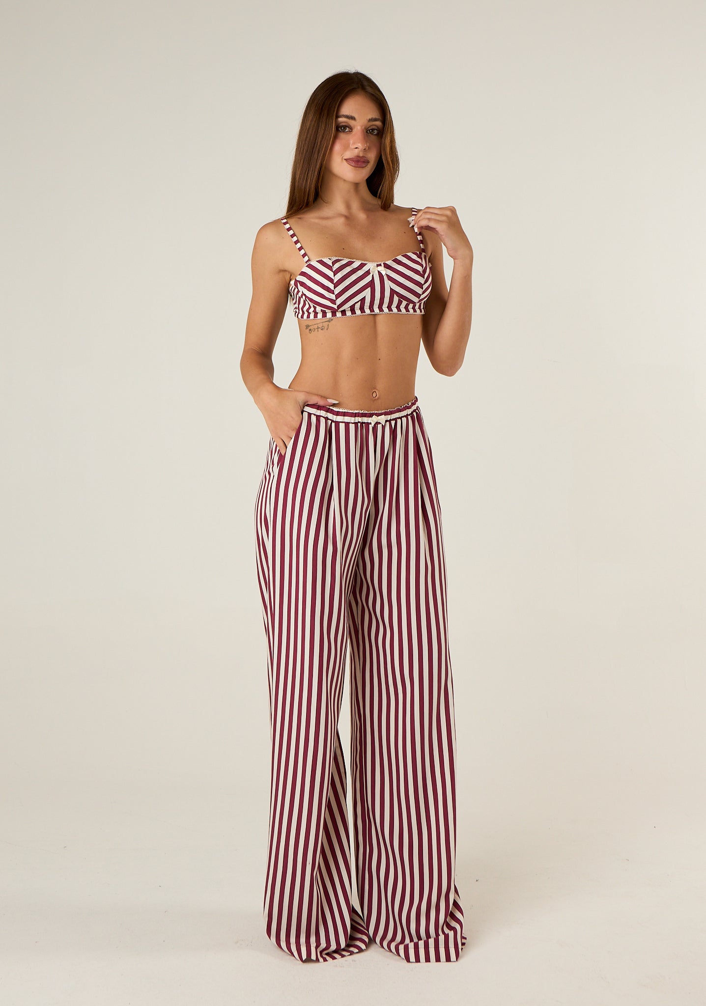 Bralette a righe