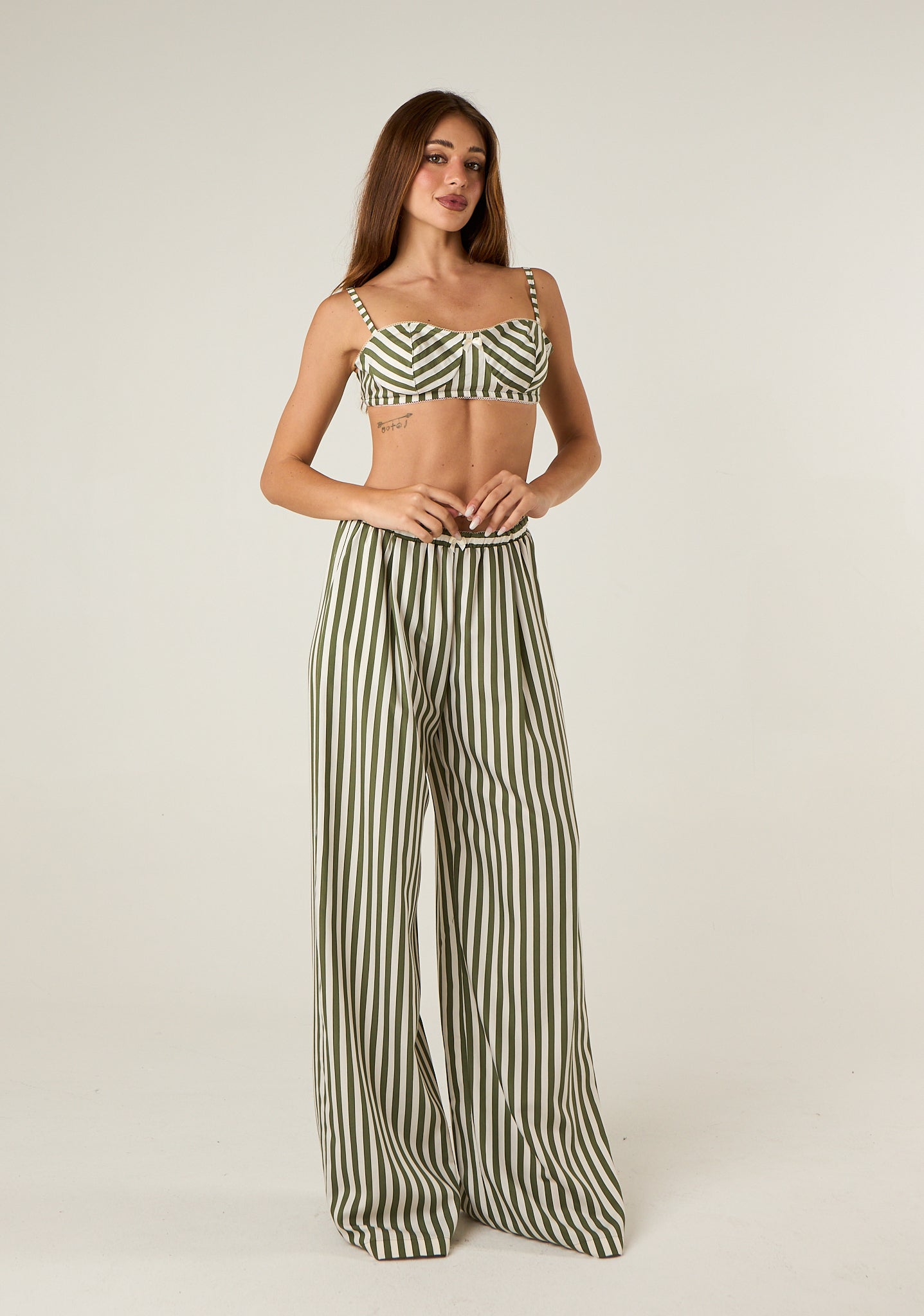 Bralette a righe