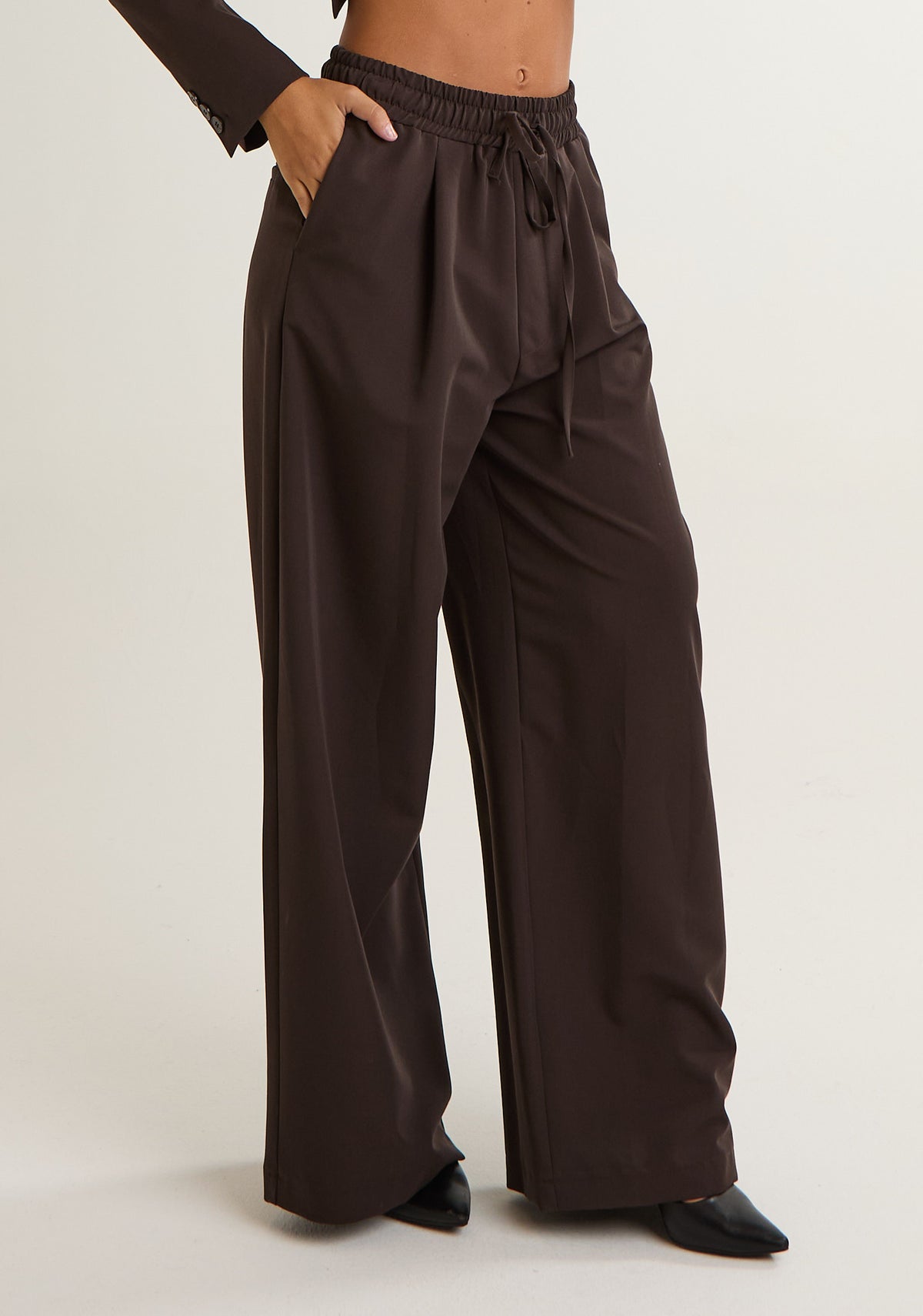 Pantalone wide leg