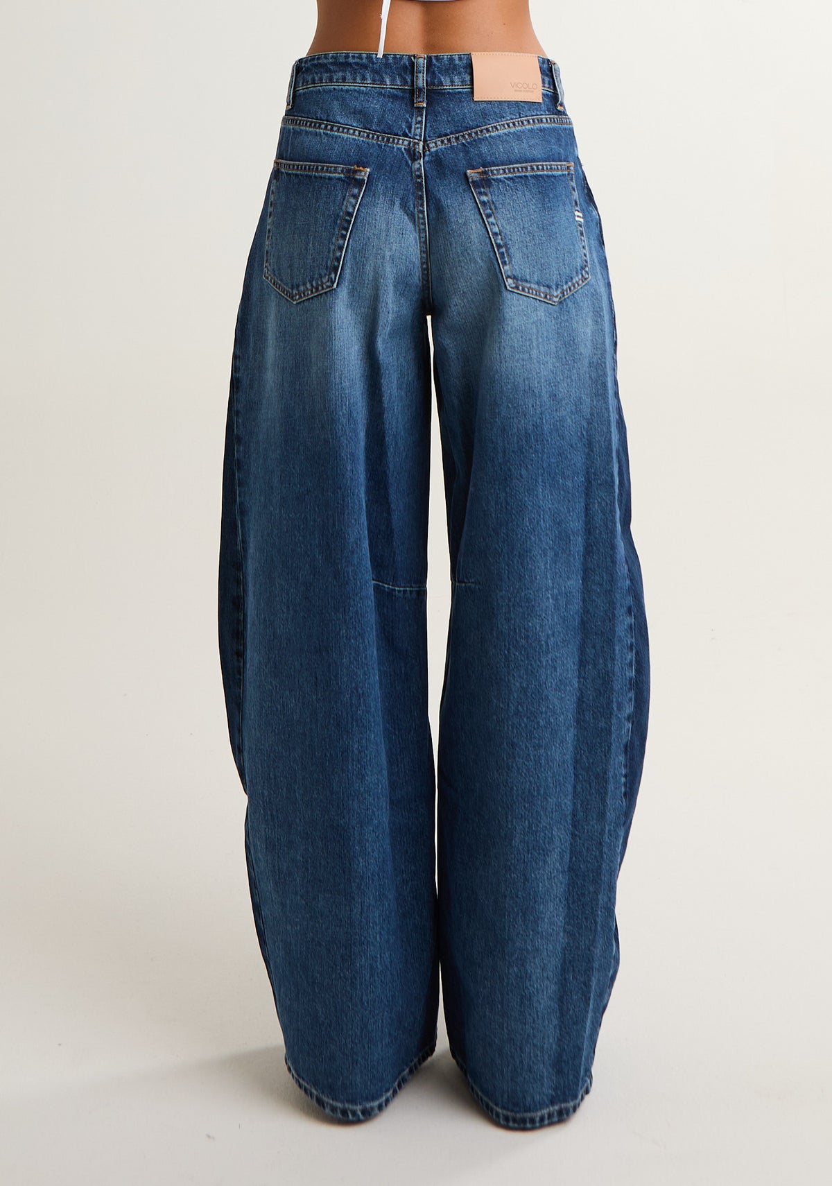 Jeans barrel fit Maite