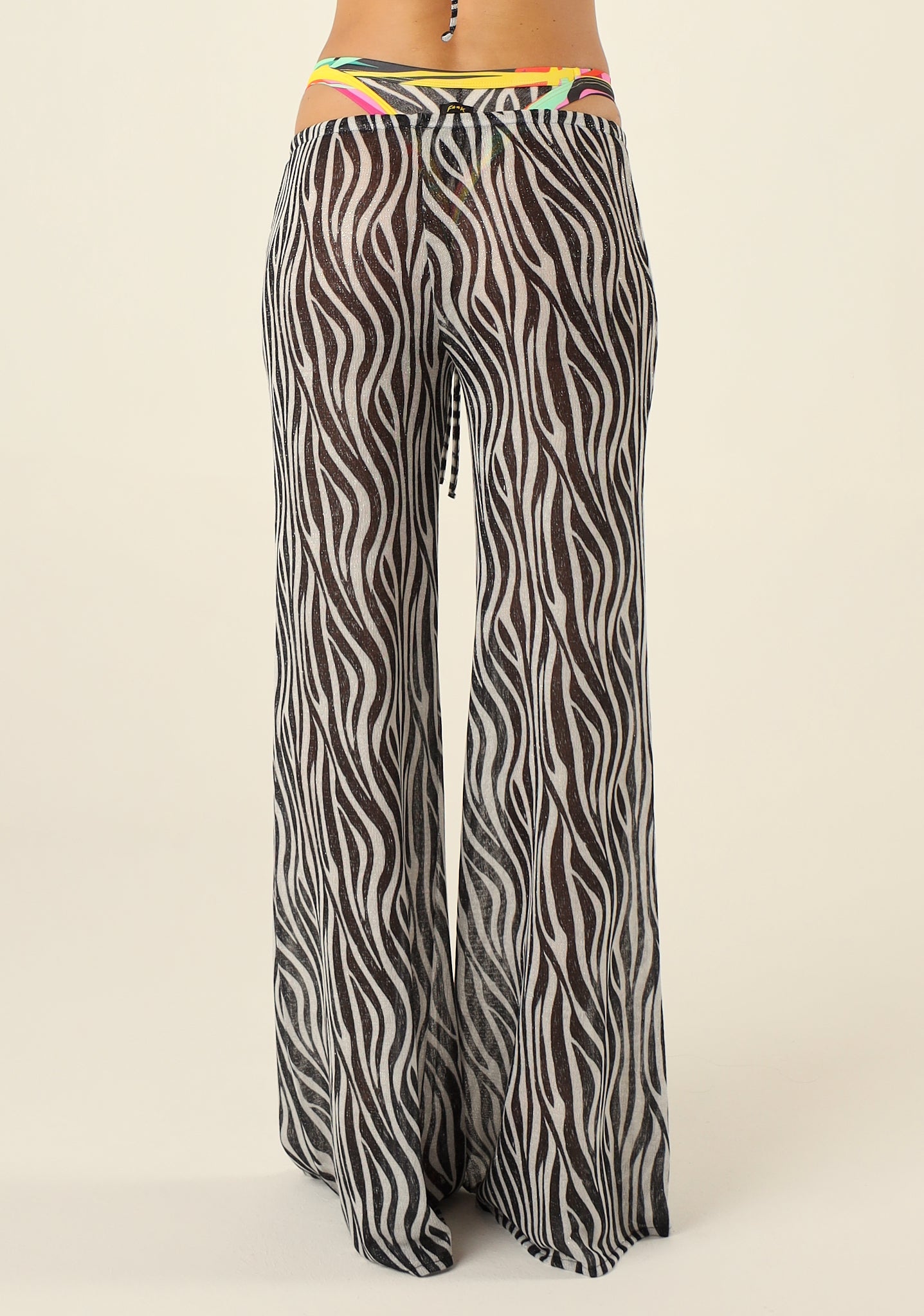 Pantalone palazzo lurex