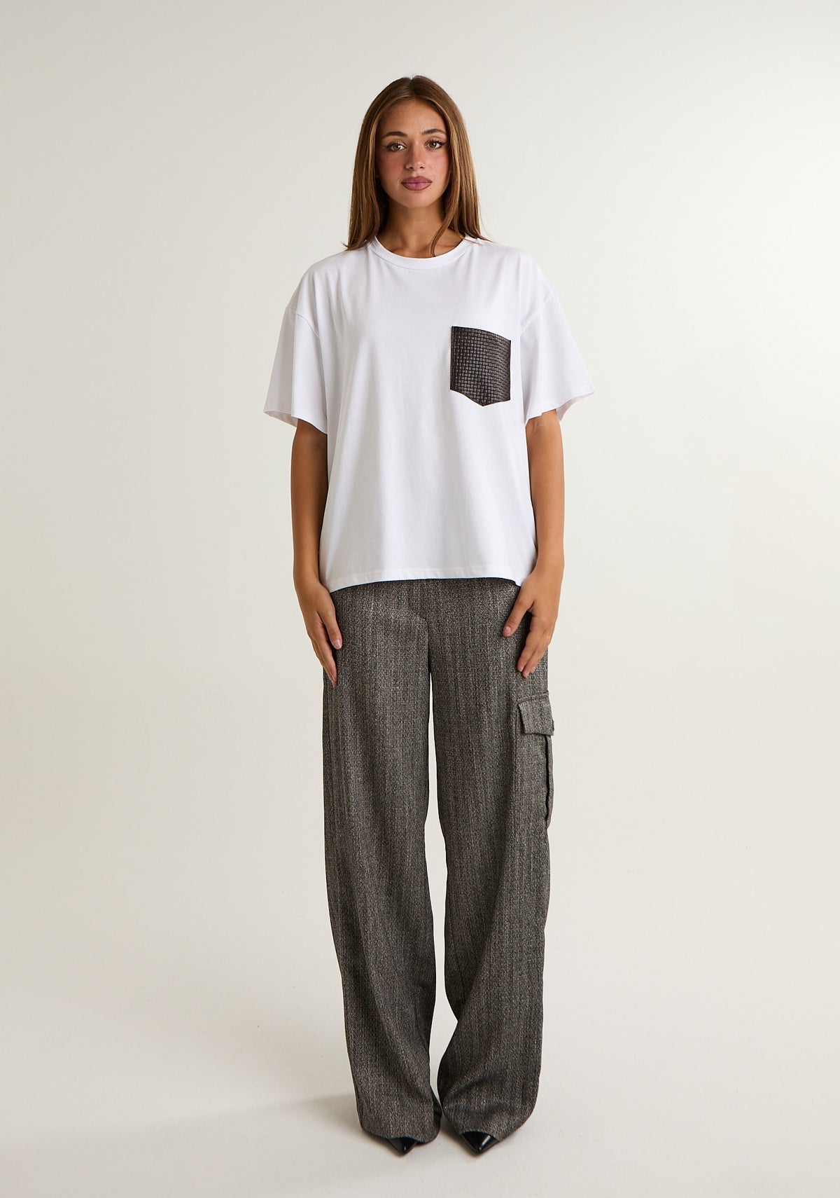 T-shirt con dettaglio tasca