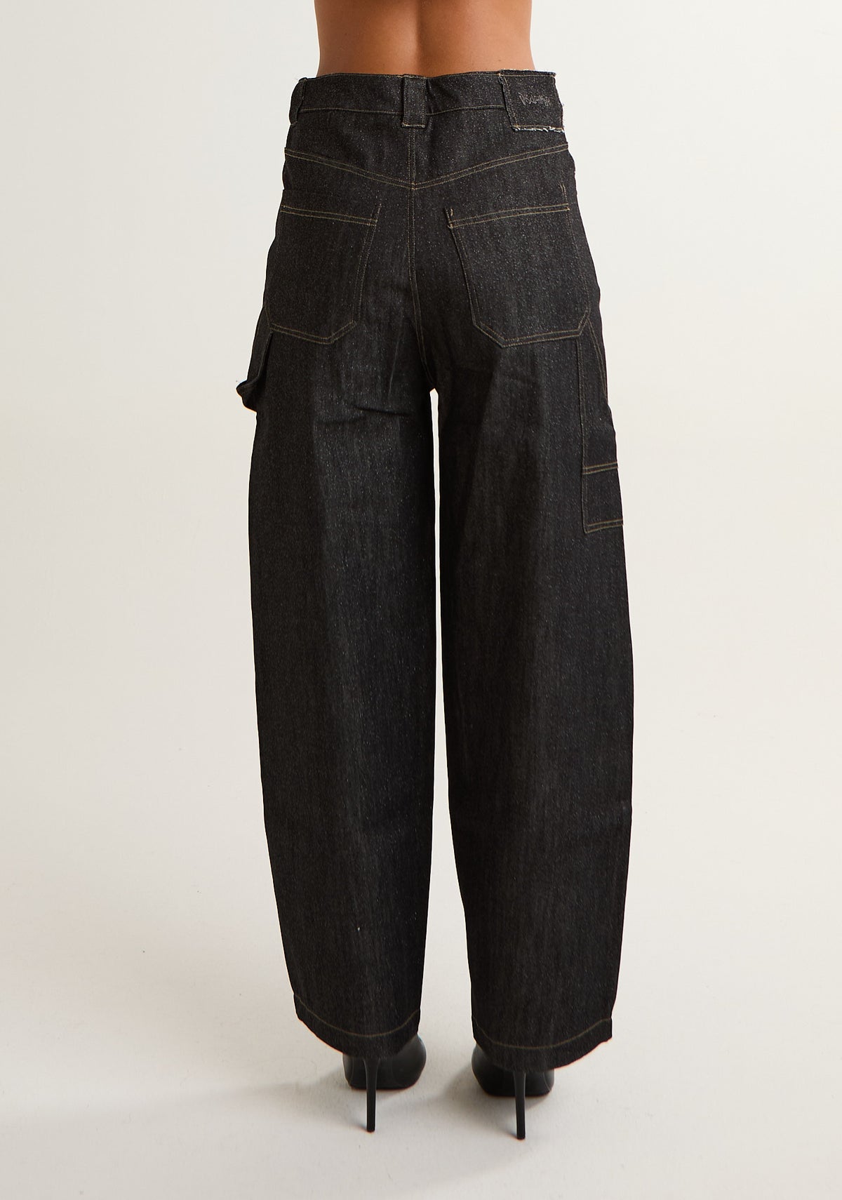 Jeans in denim lurex