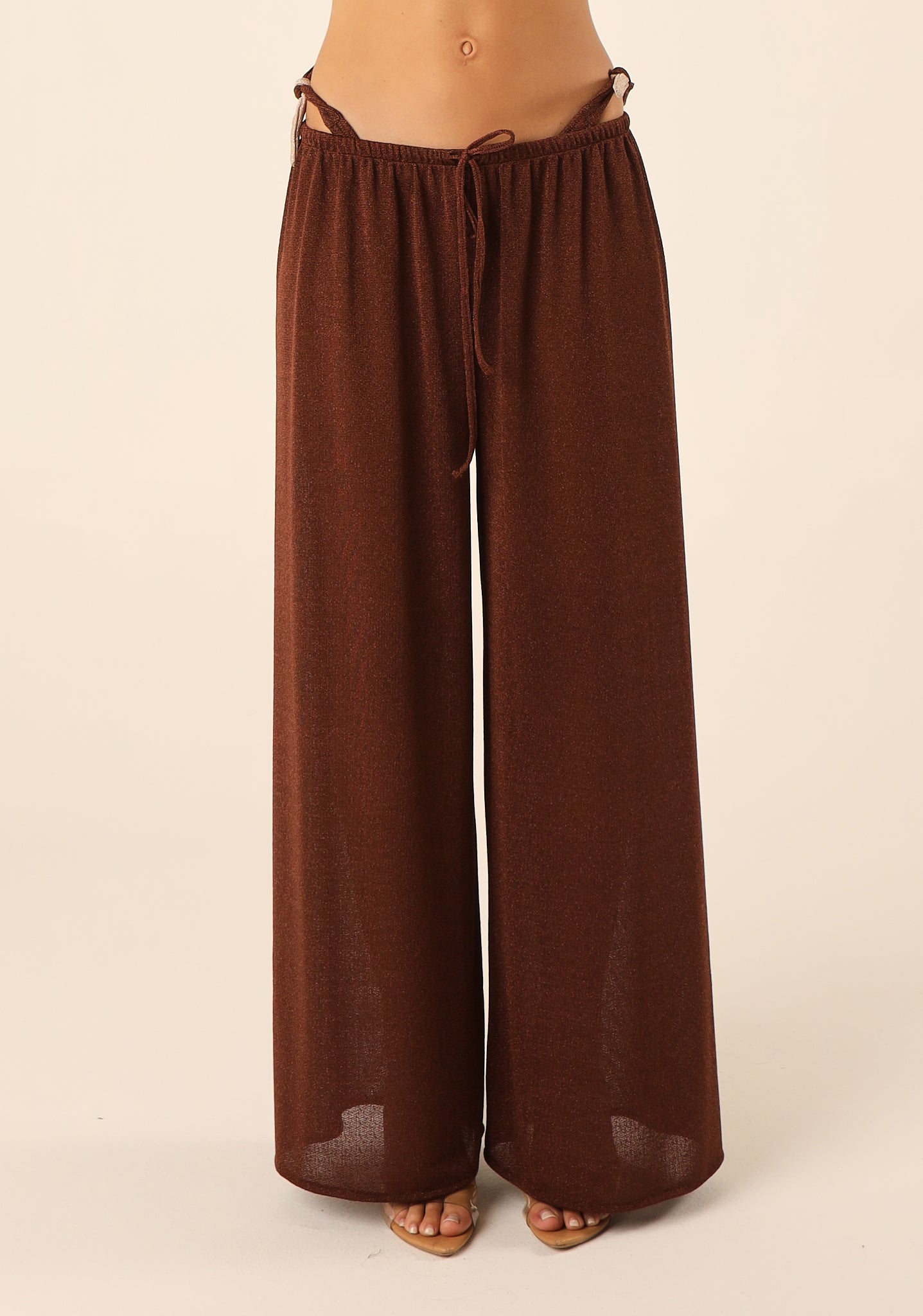 Pantalone palazzo lurex