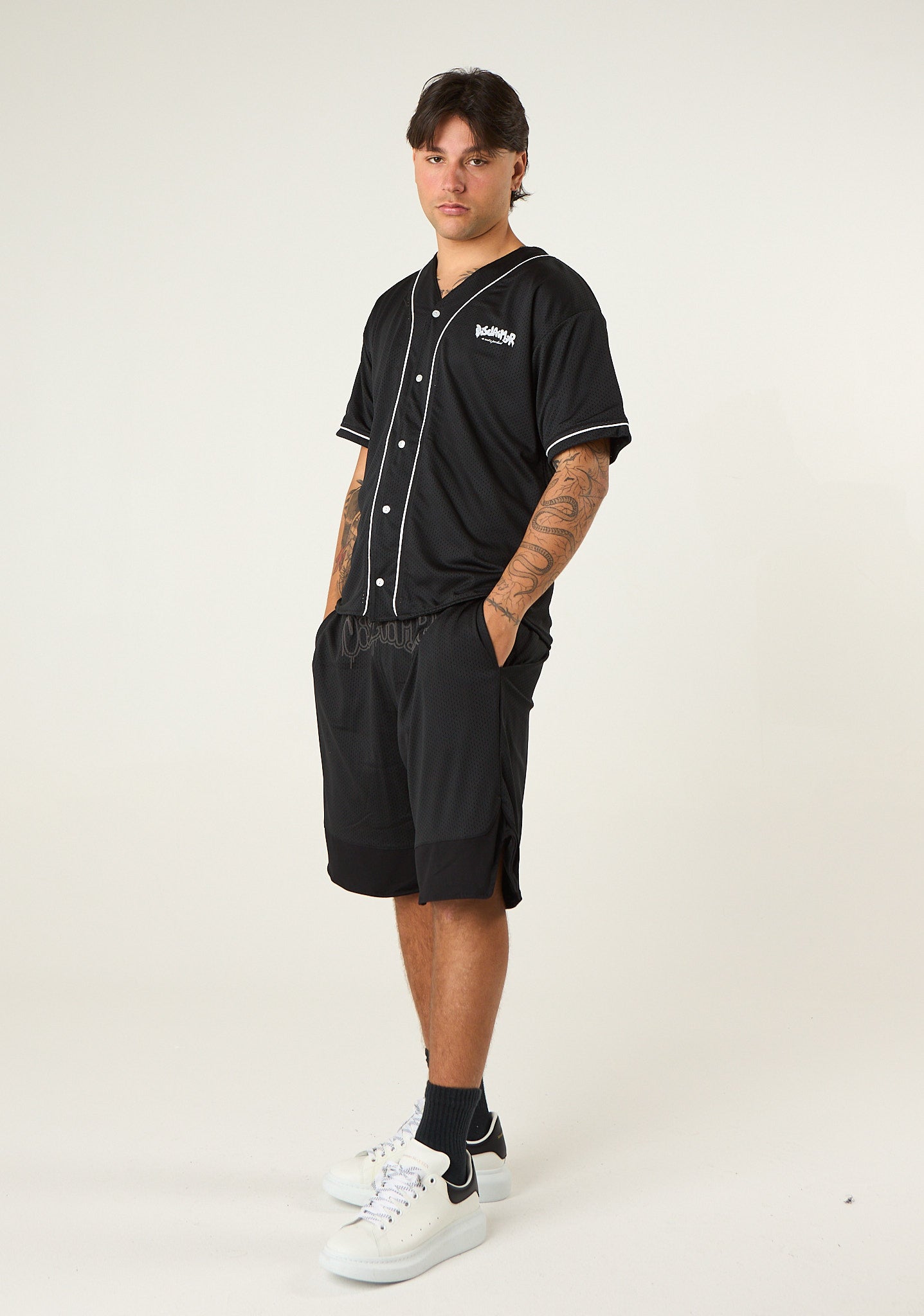 Camicia bowling in rete