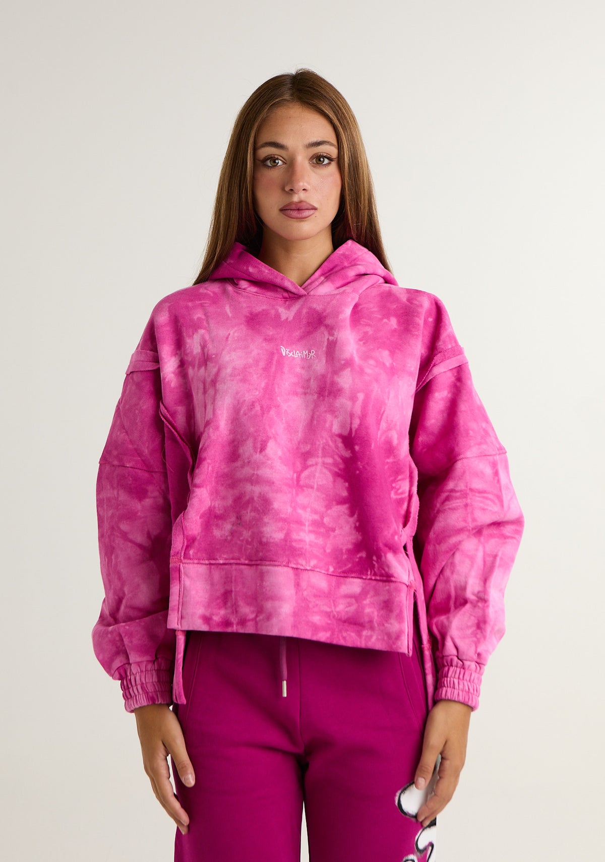 Felpa tie dye over