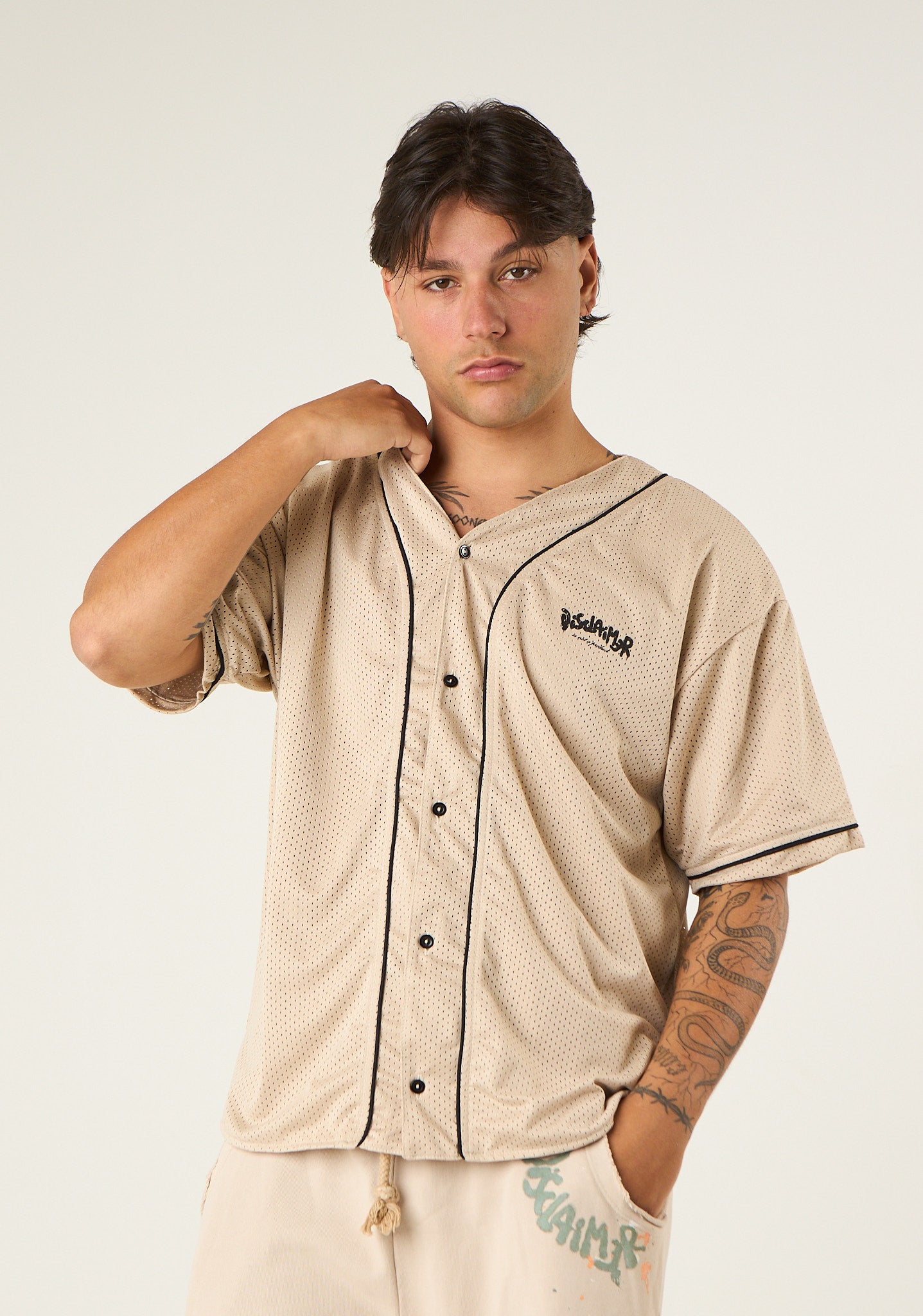 Camicia bowling in rete