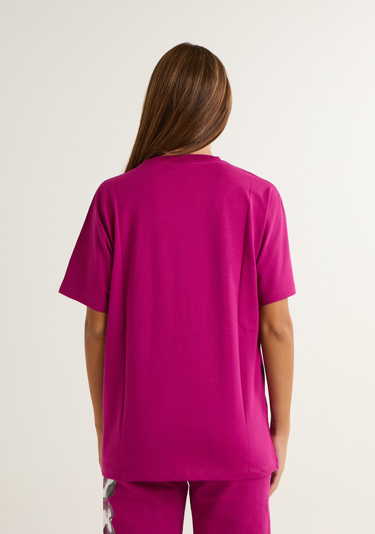 T-shirt con stampa frontale