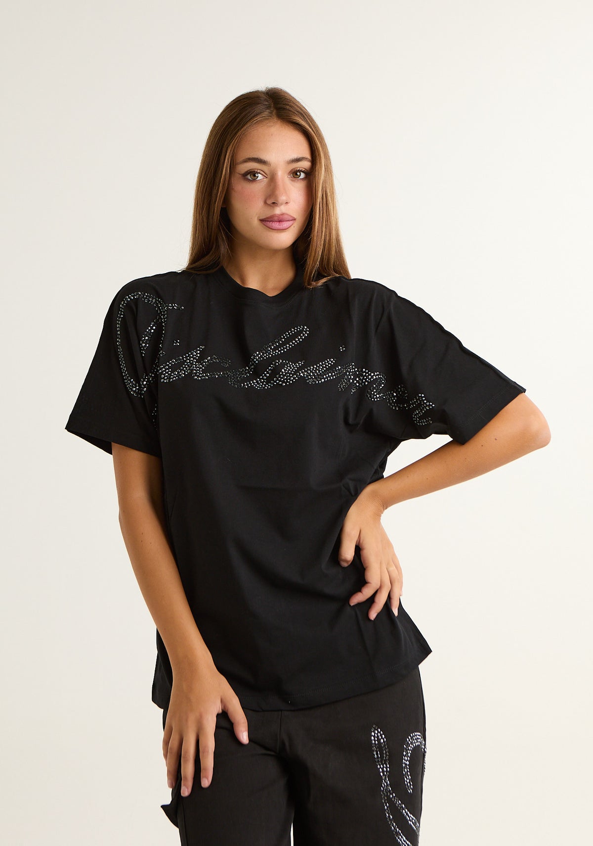 T-shirt con applicazioni