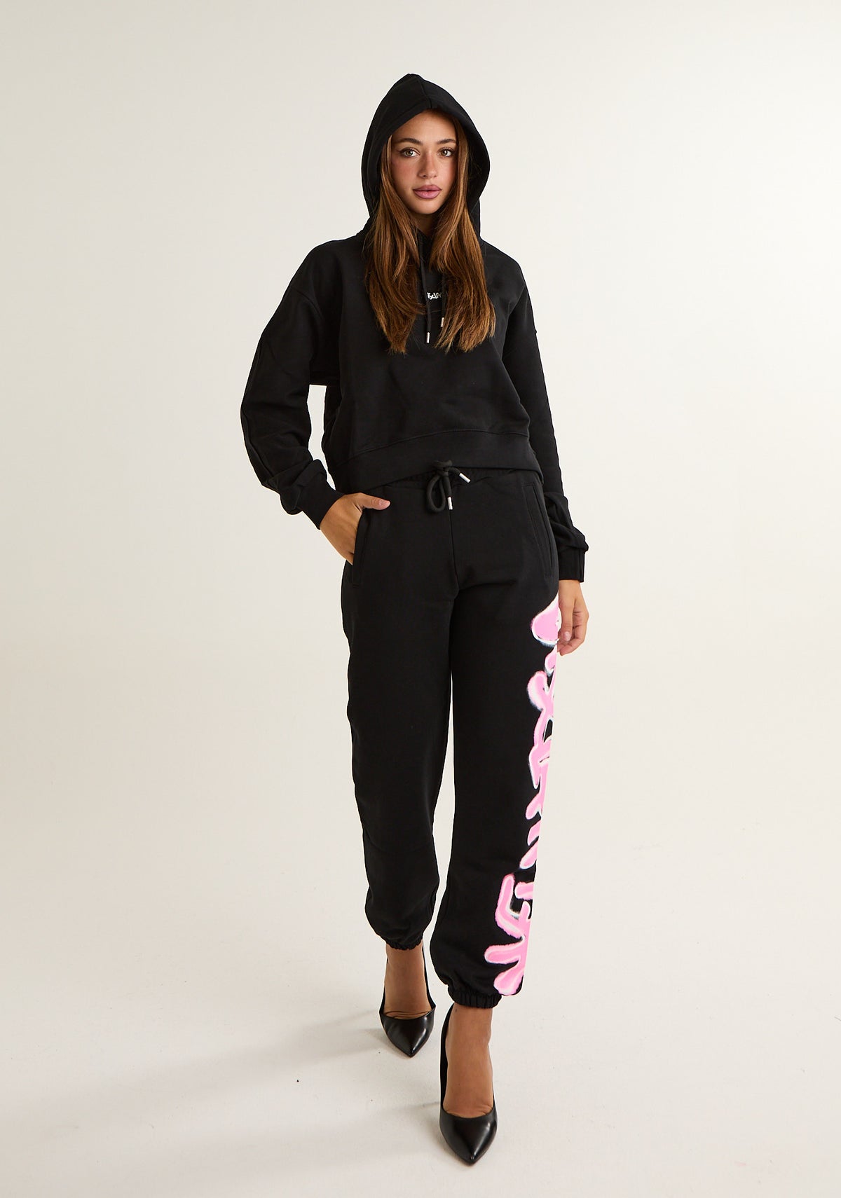Pantalone tuta con stampa street