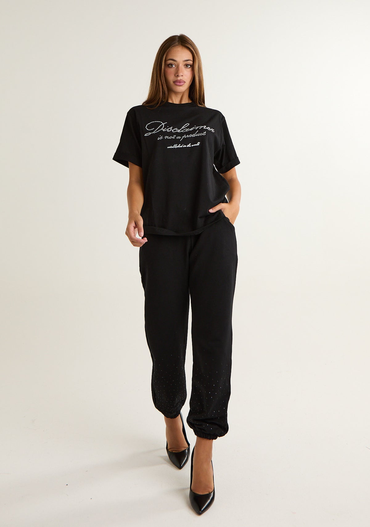 T-shirt con stampa frontale