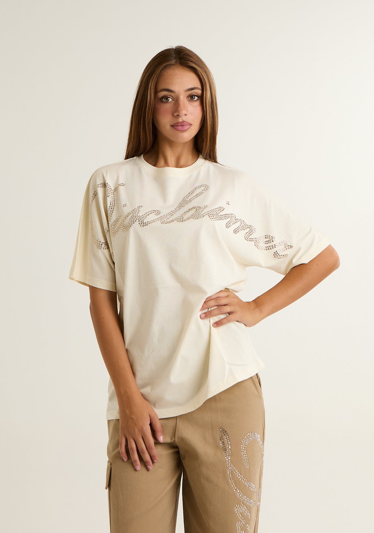 T-shirt con applicazioni