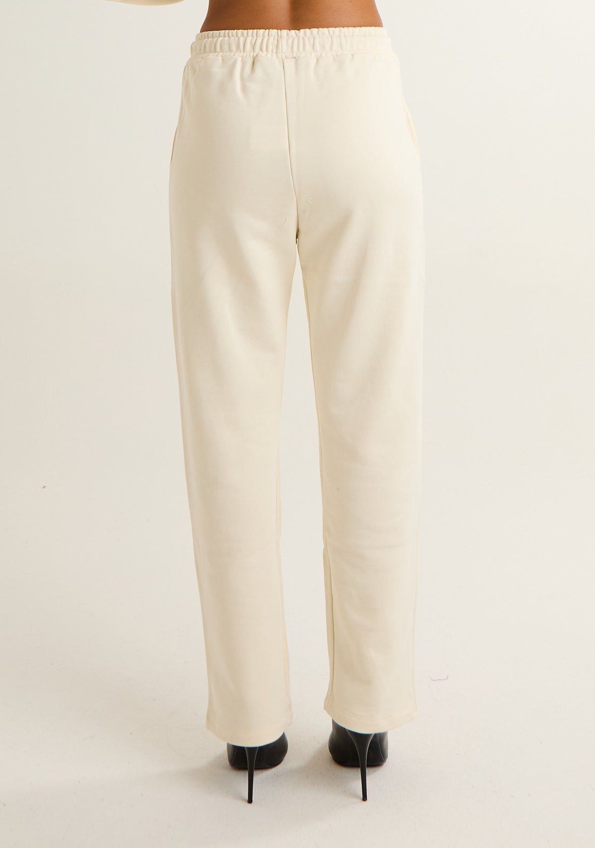 Pantalone in felpa a gambe dritte