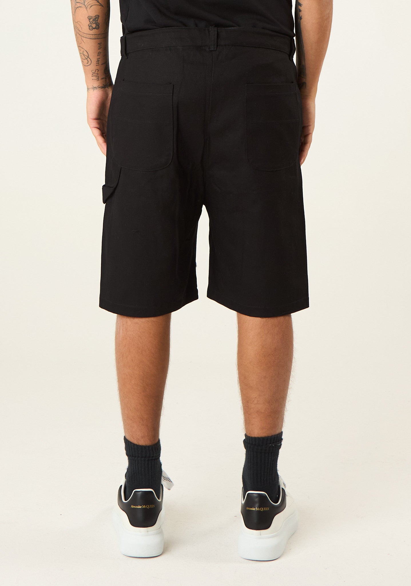 Bermuda in gabardina