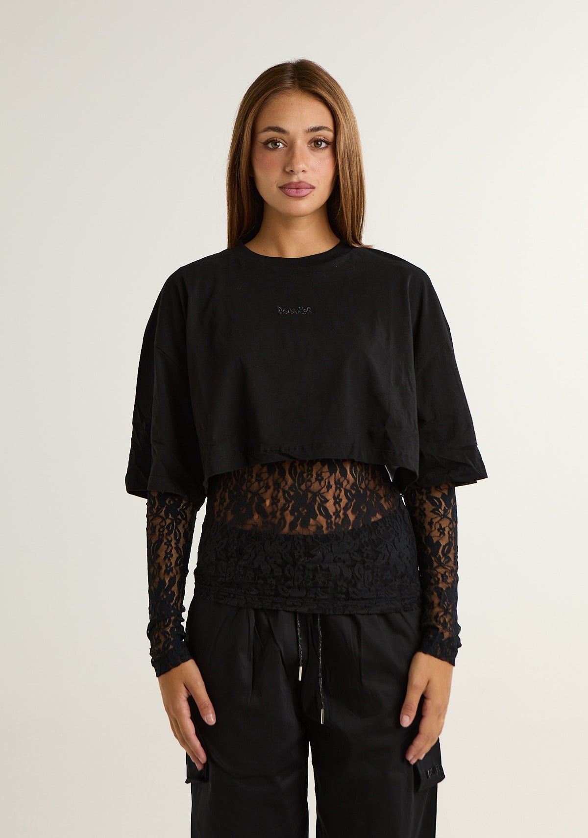 Maglia in look doppiato