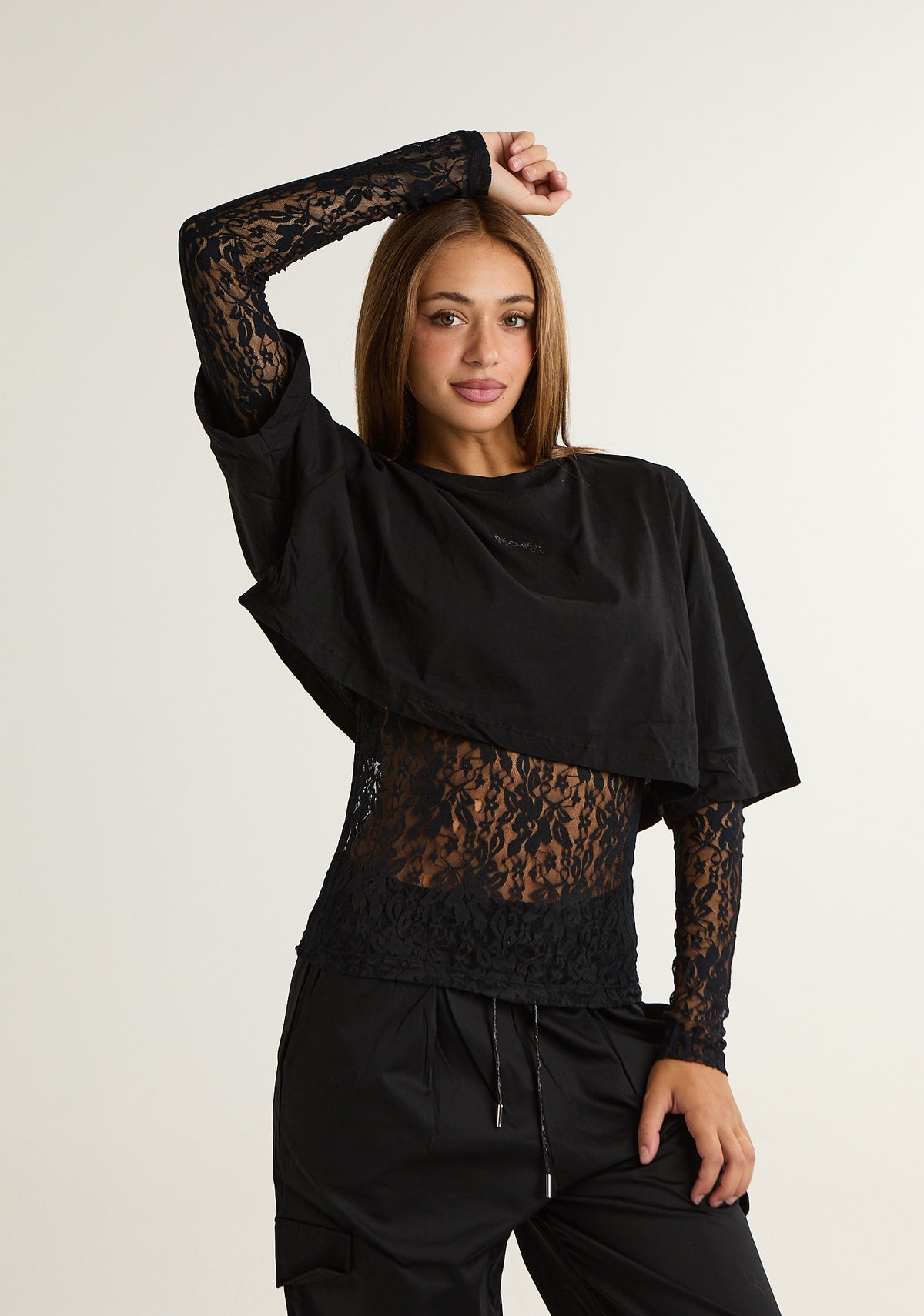 Maglia in look doppiato