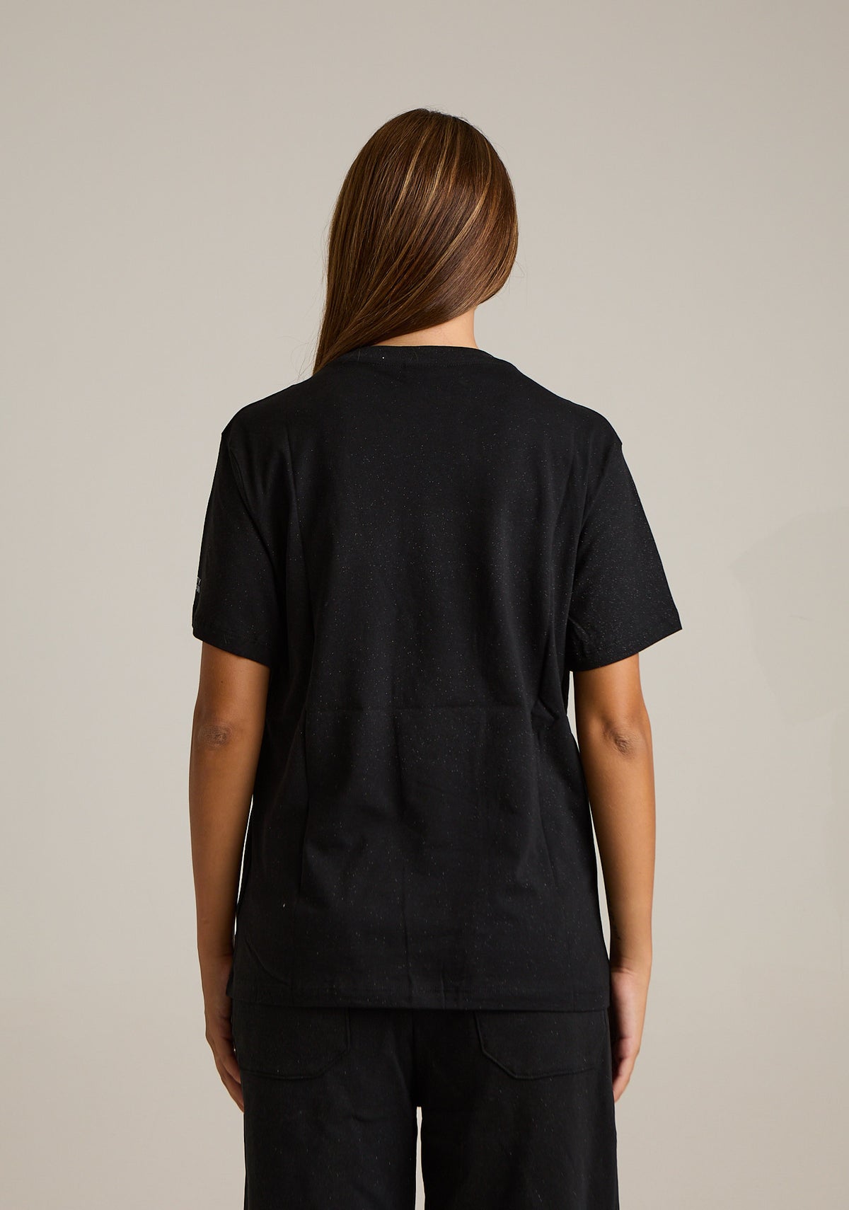 T-shirt con stampa logo piccola
