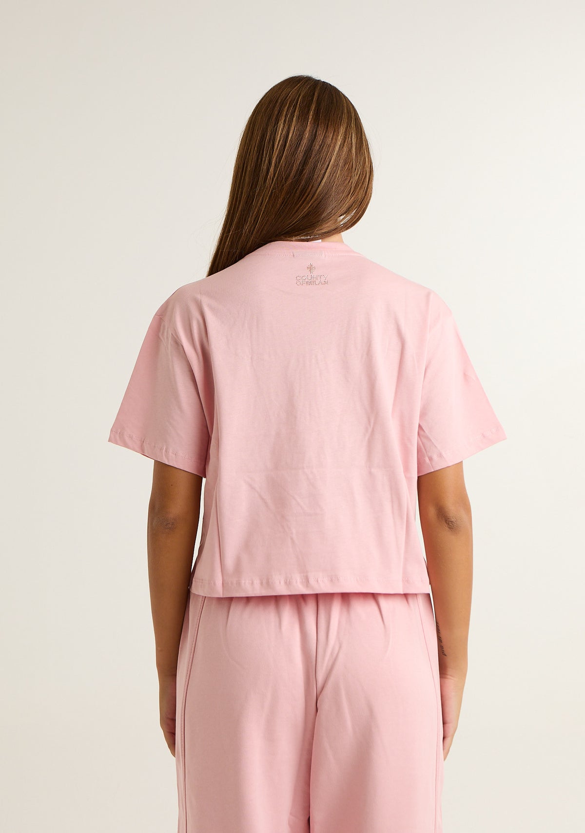 T-shirt con ali preziose