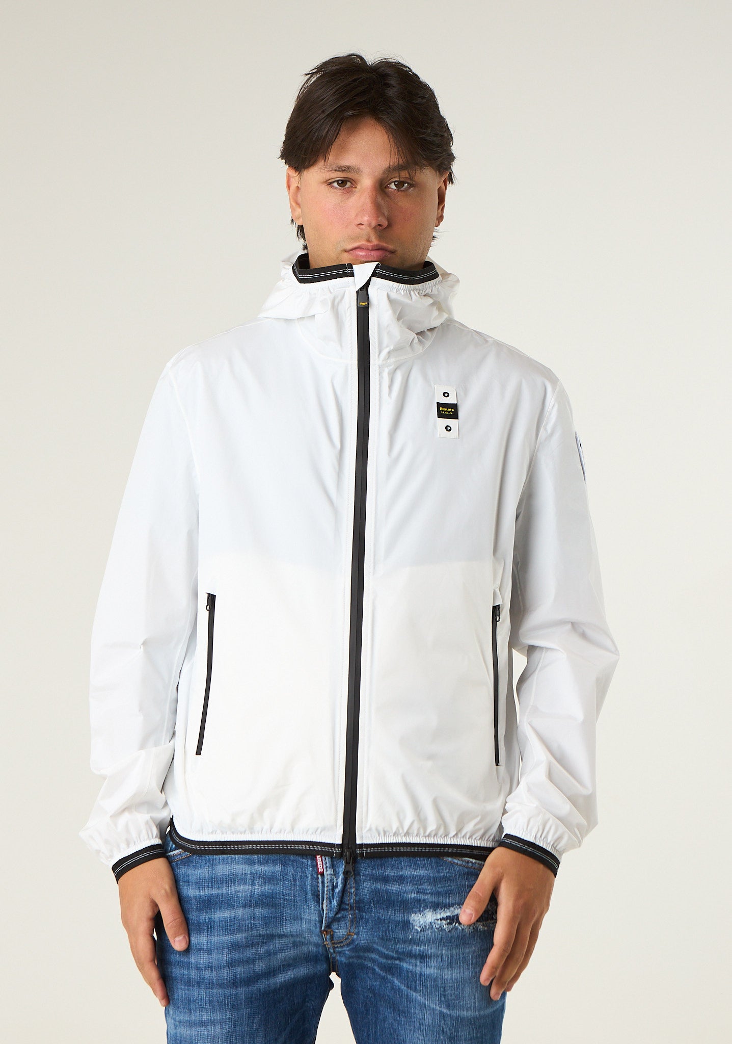 Giacca a vento nastrata Farrin