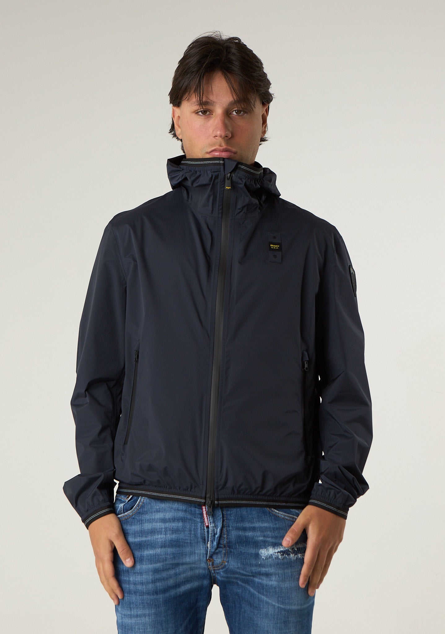 Giacca a vento nastrata Farrin