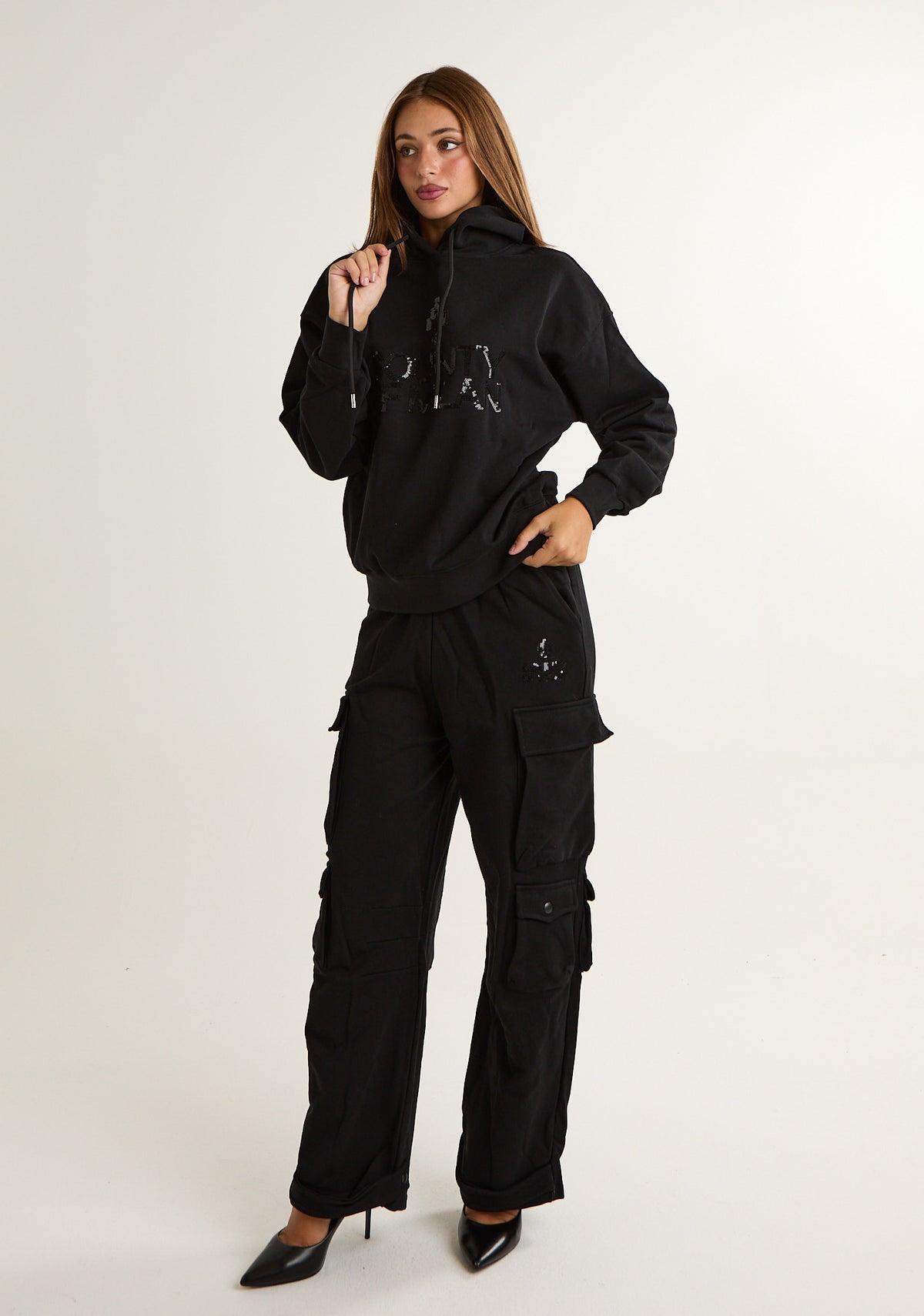 Pantalone tuta cargo