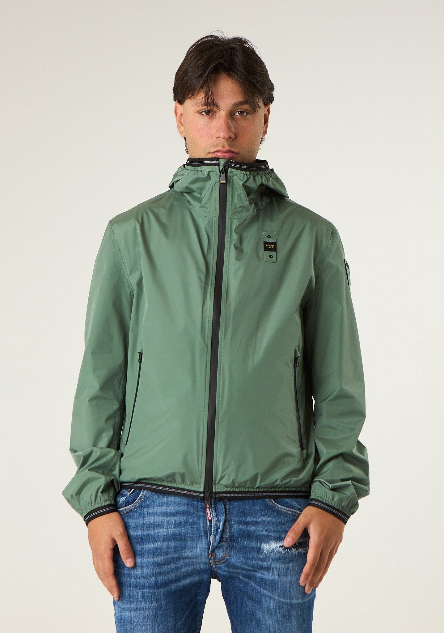 Giacca a vento nastrata Farrin