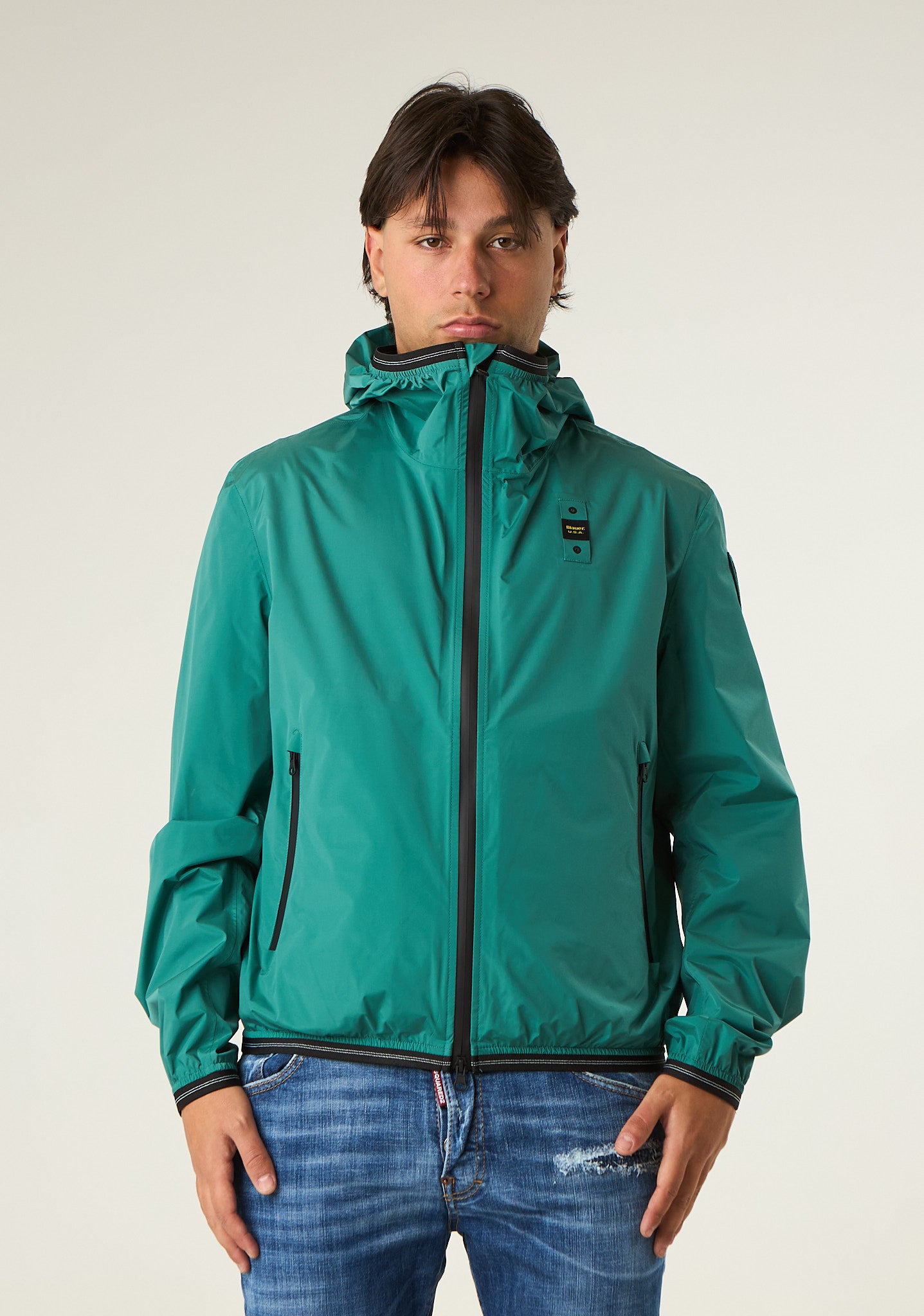 Giacca a vento nastrata Farrin