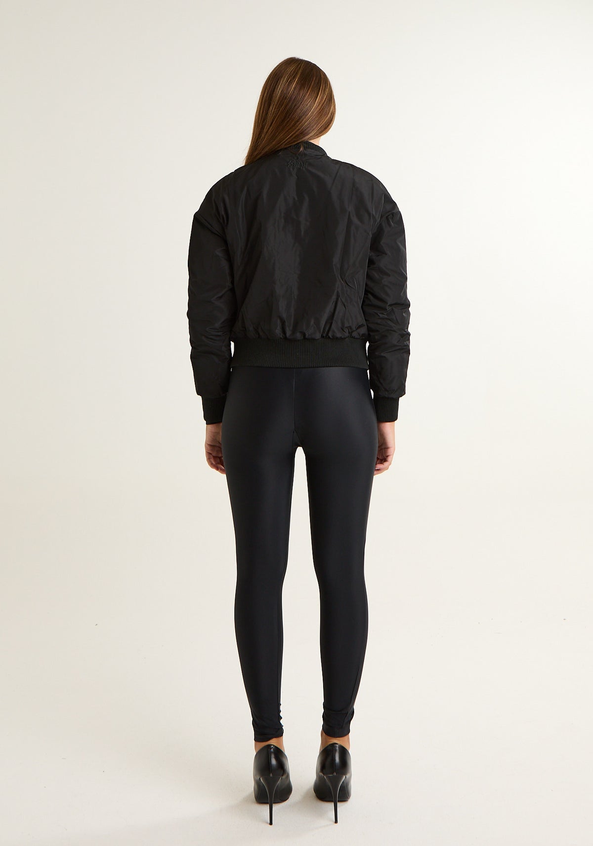 Bomber con ricamo logato