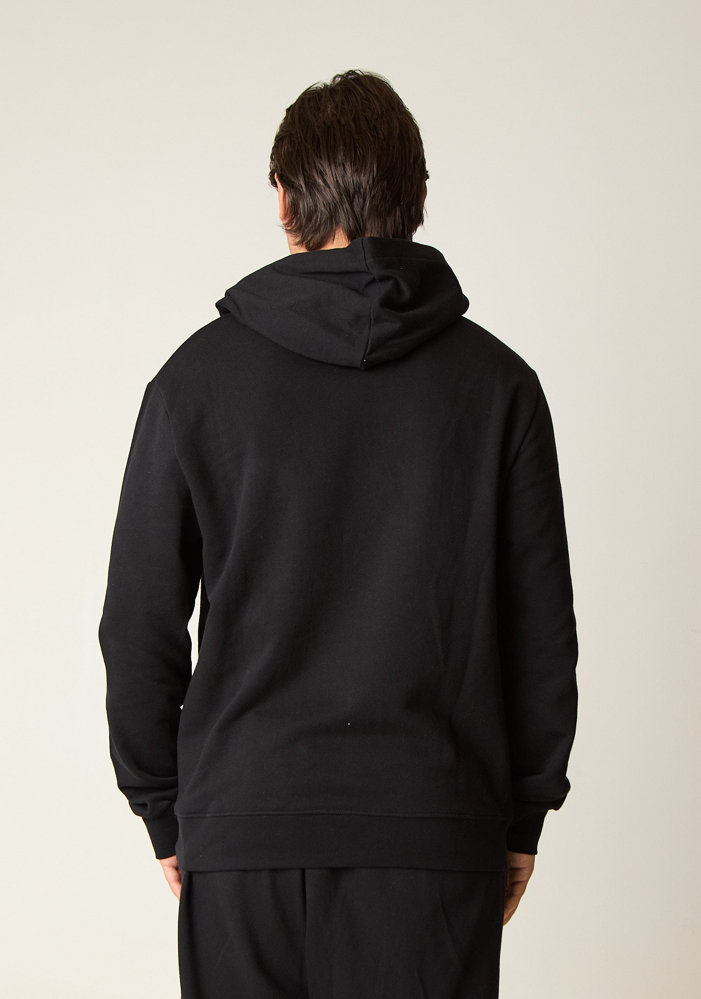 Felpa cappuccio con stampa frontale