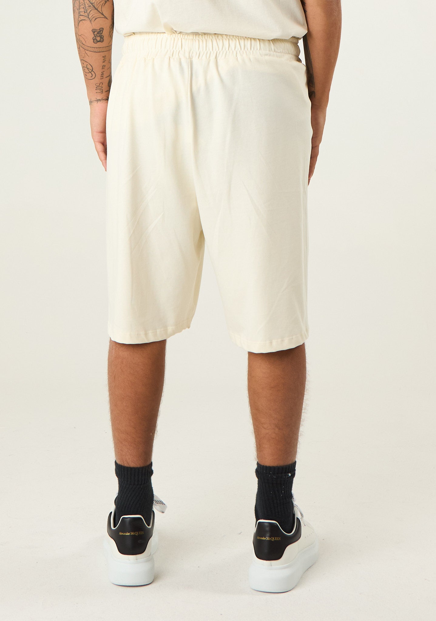 Bermuda con stampa laterale