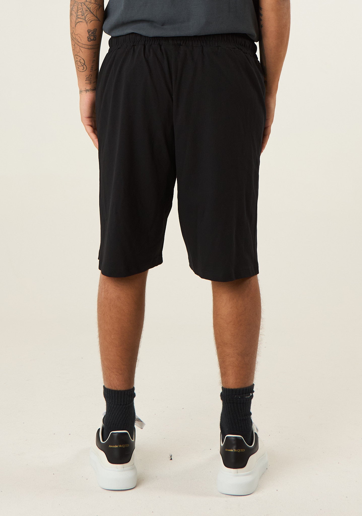 Bermuda con stampa laterale