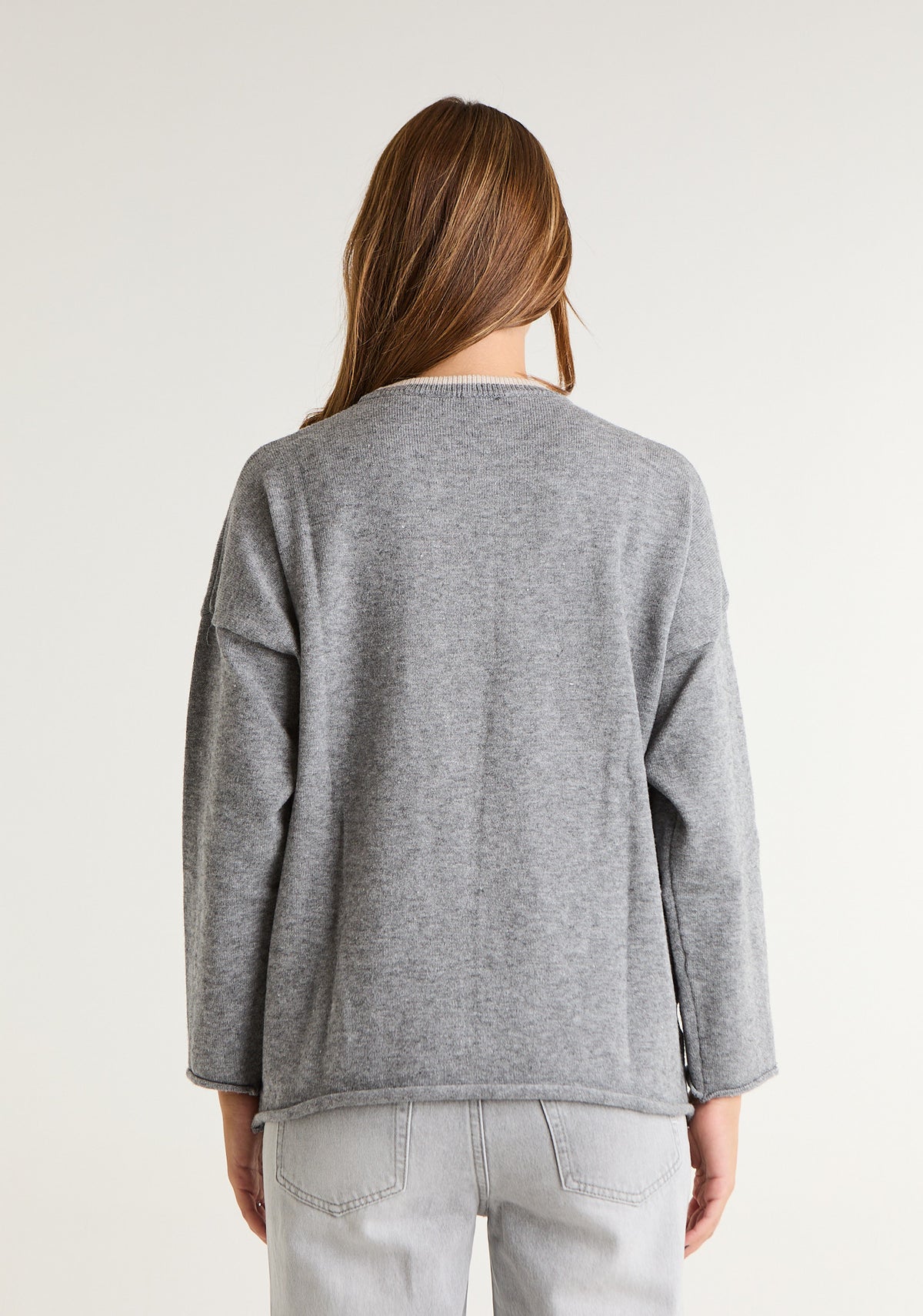Pullover over con logo