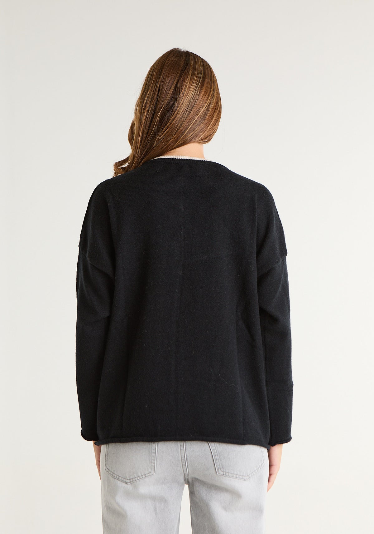Pullover over con logo