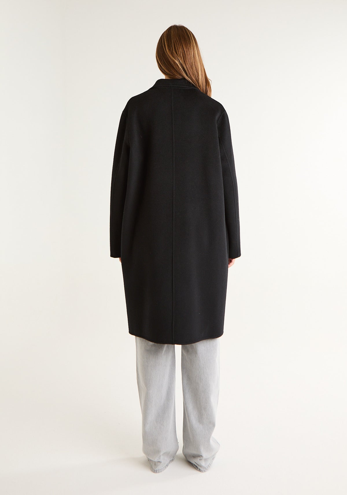 Cappotto midi in panno