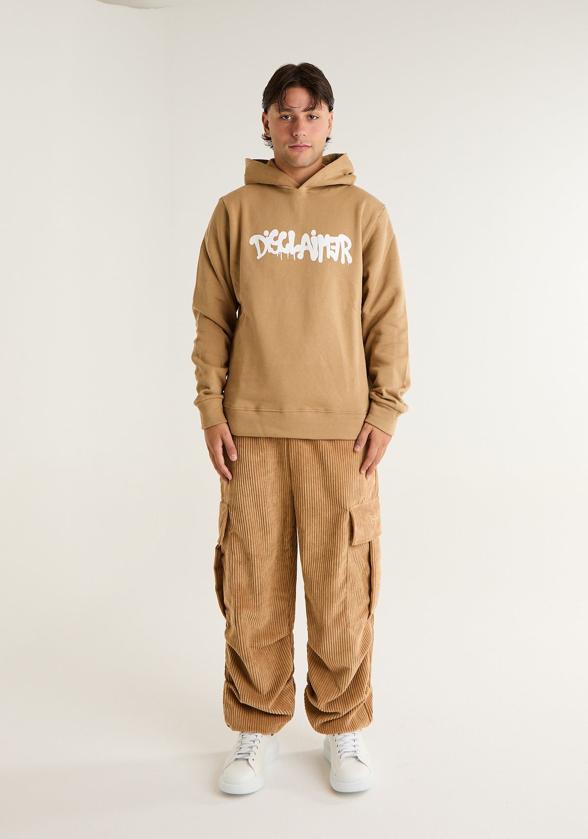 Felpa con logo frontale