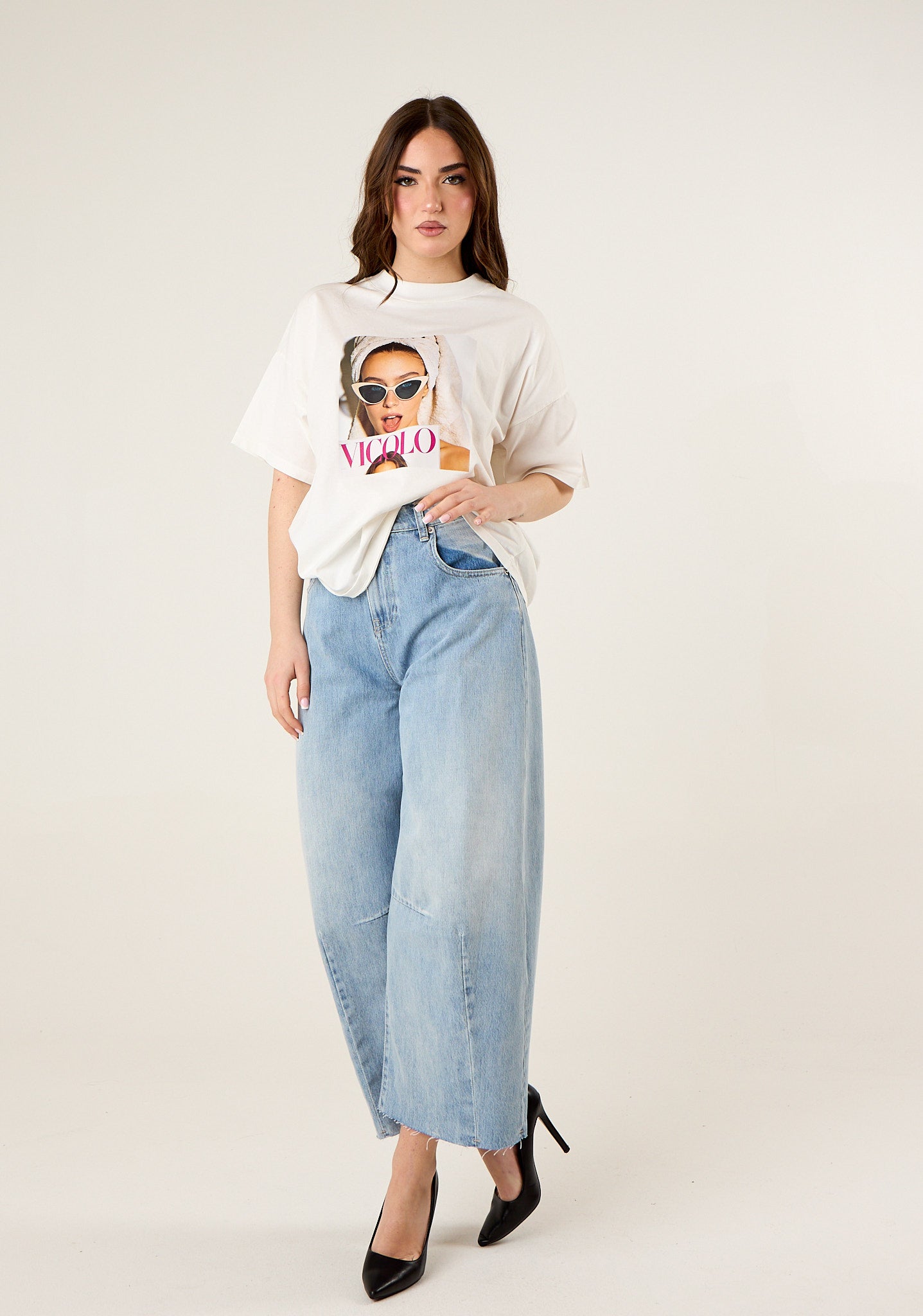 T-shirt con stampa