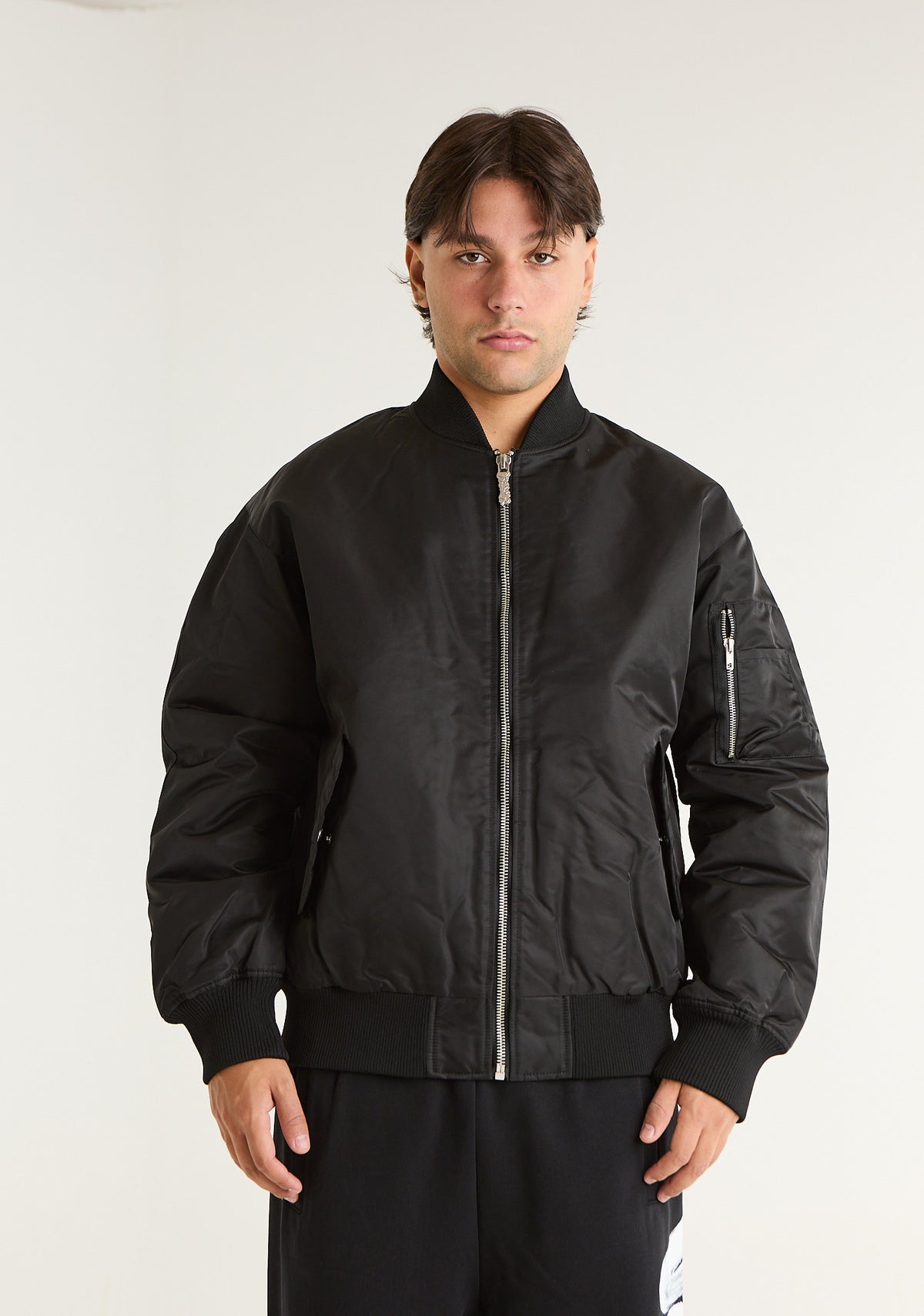 Bomber in tessuto tecnico