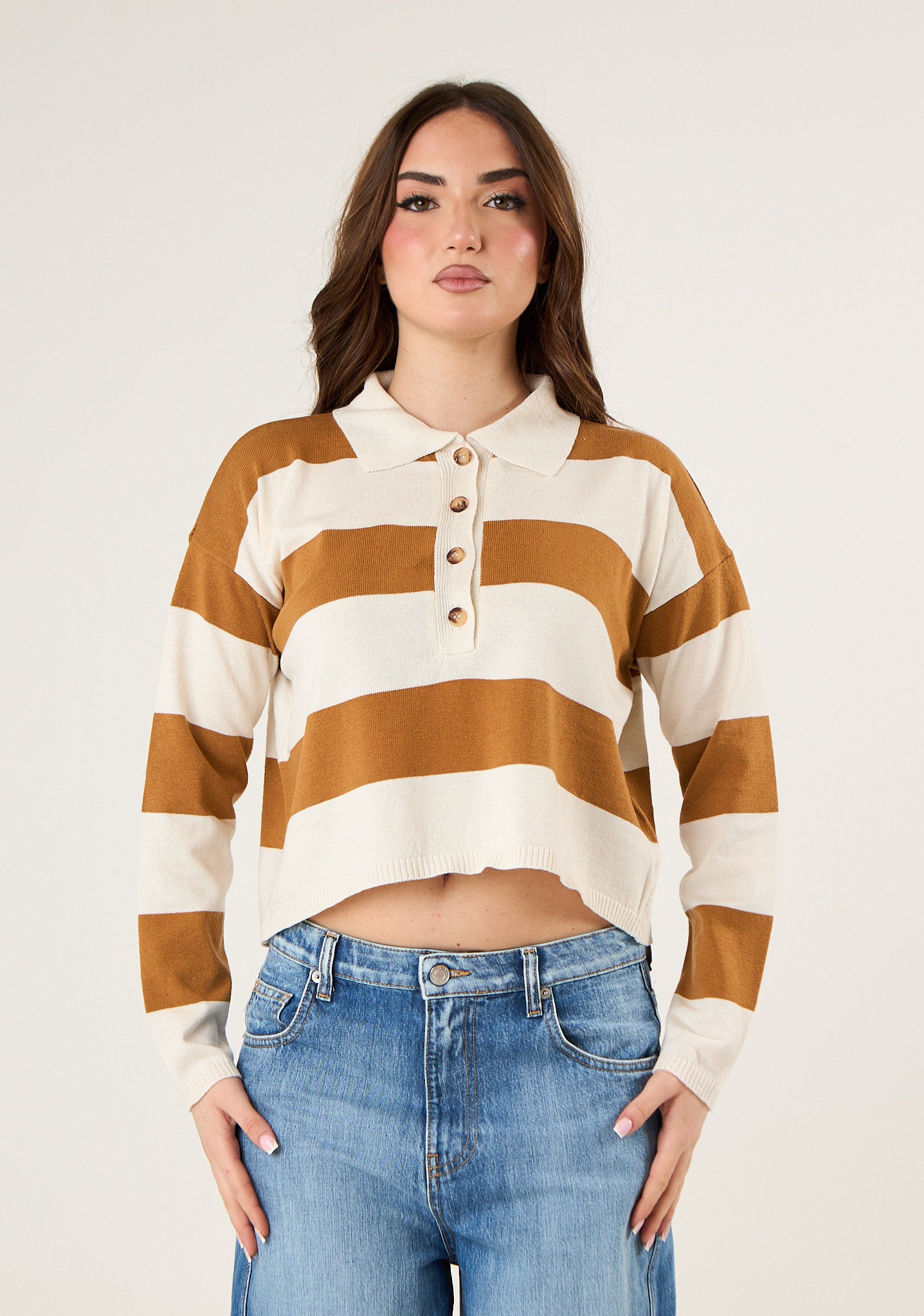 Polo a righe
