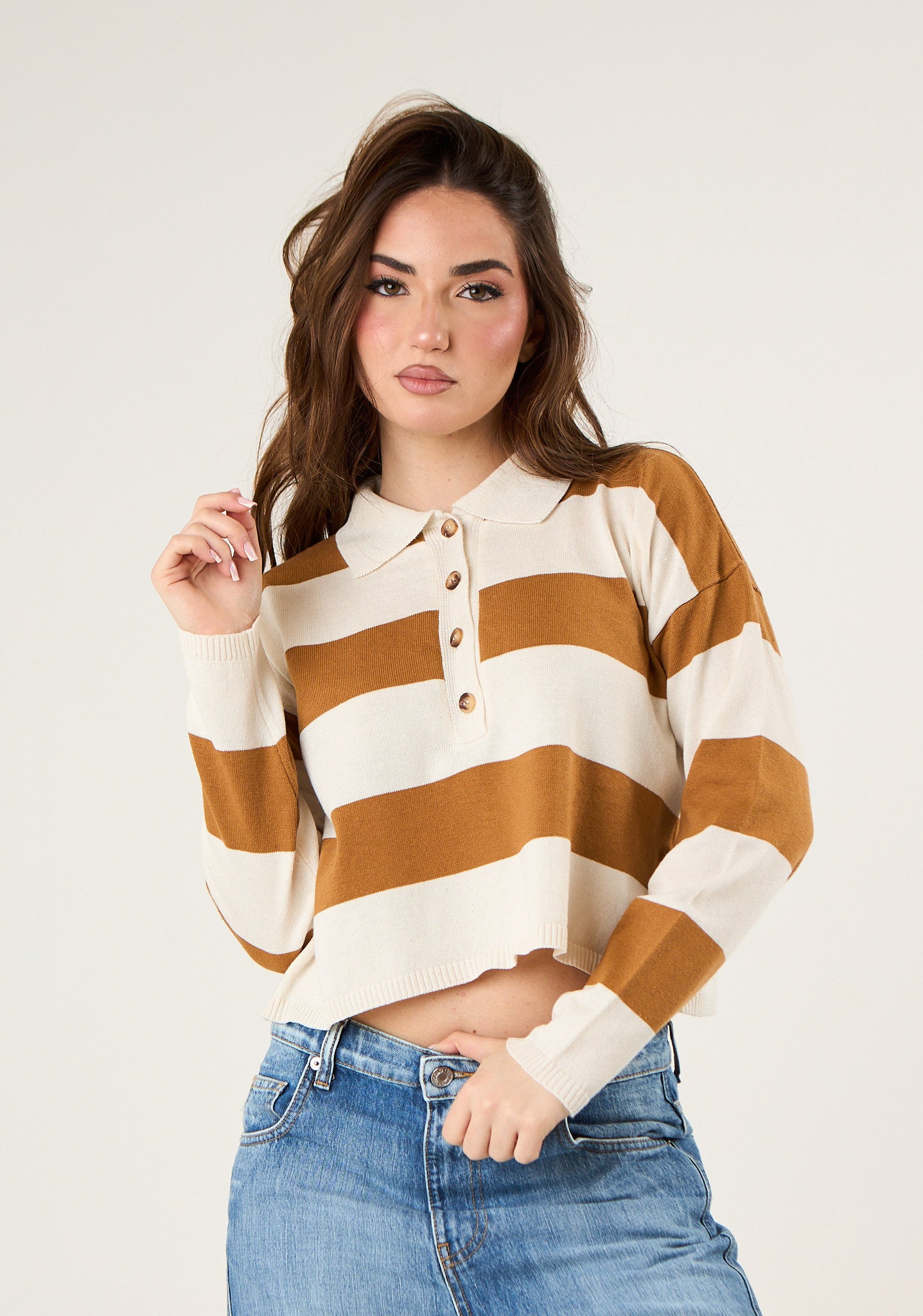 Polo a righe