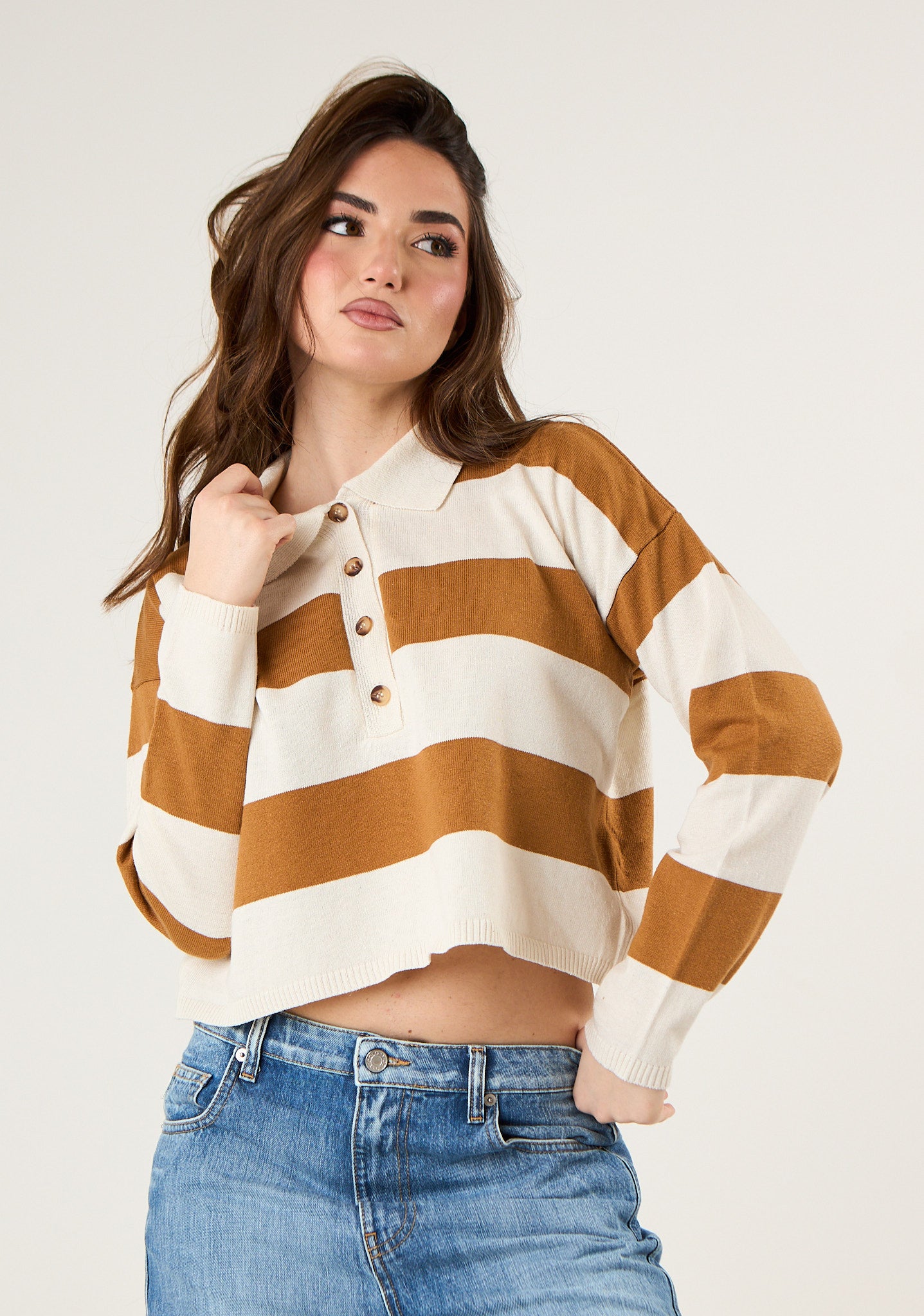 Polo a righe