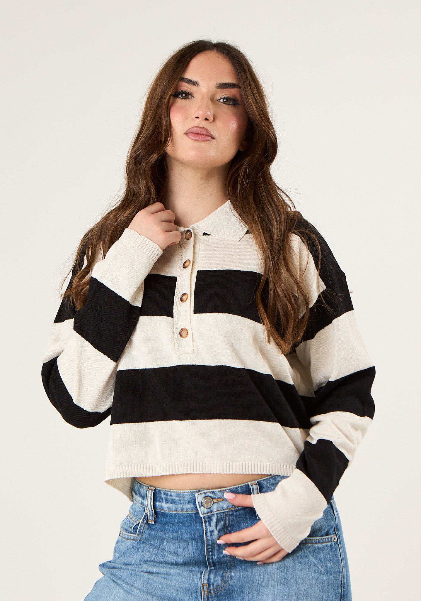 Polo a righe