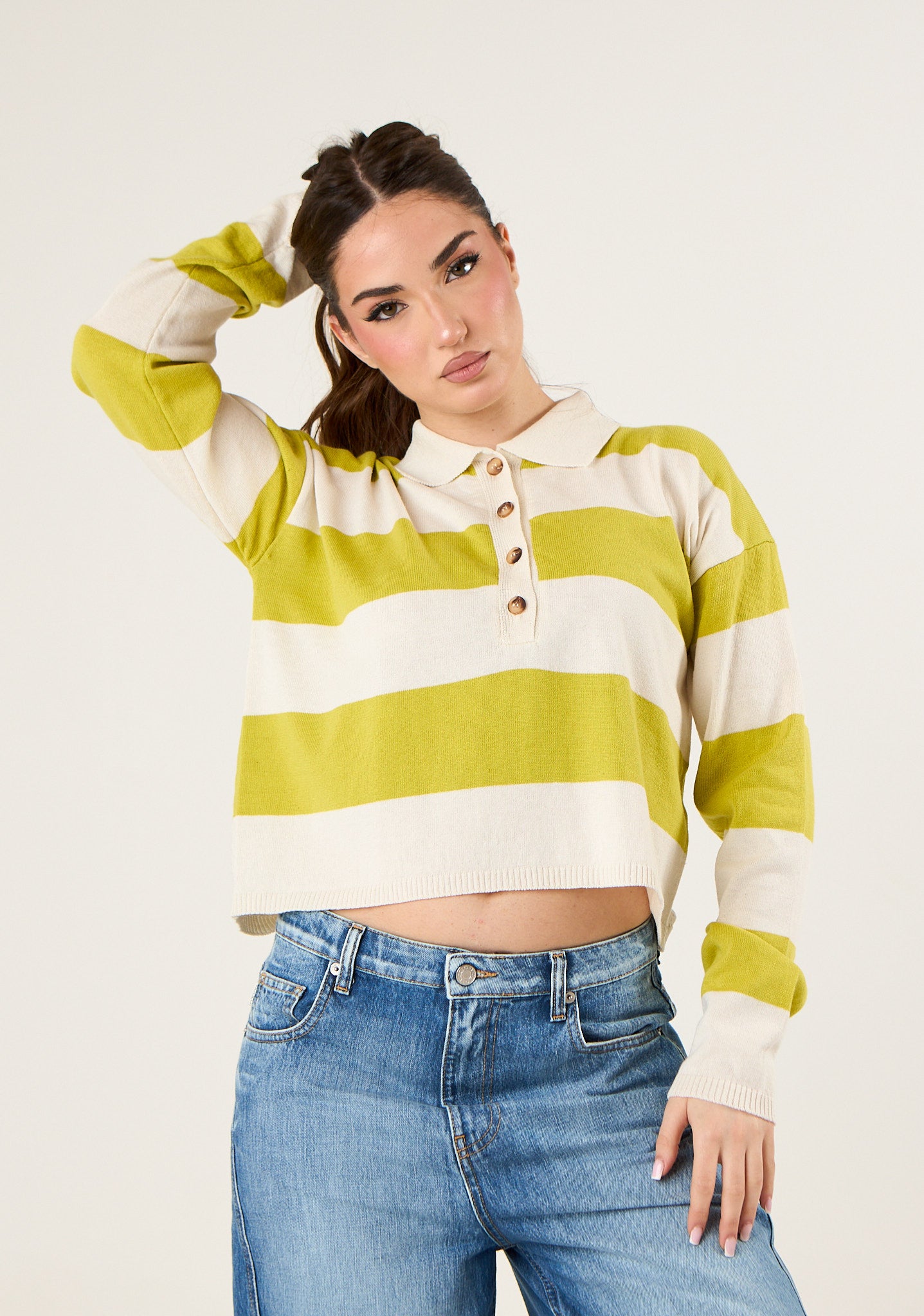 Polo a righe