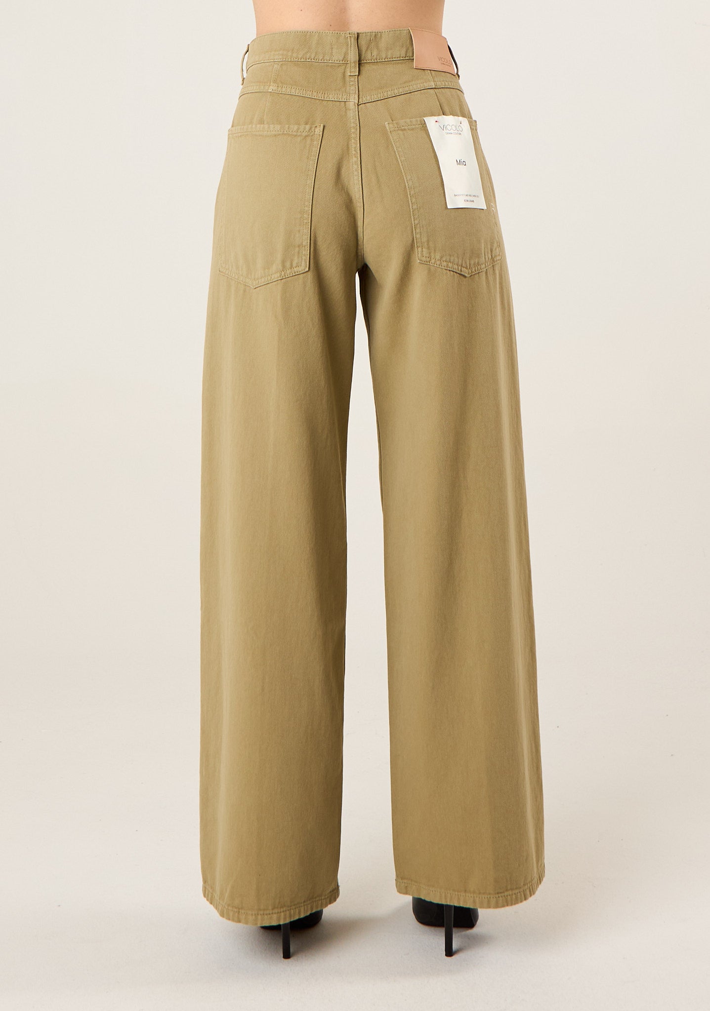 Jeans colorato Mia a gamba larga