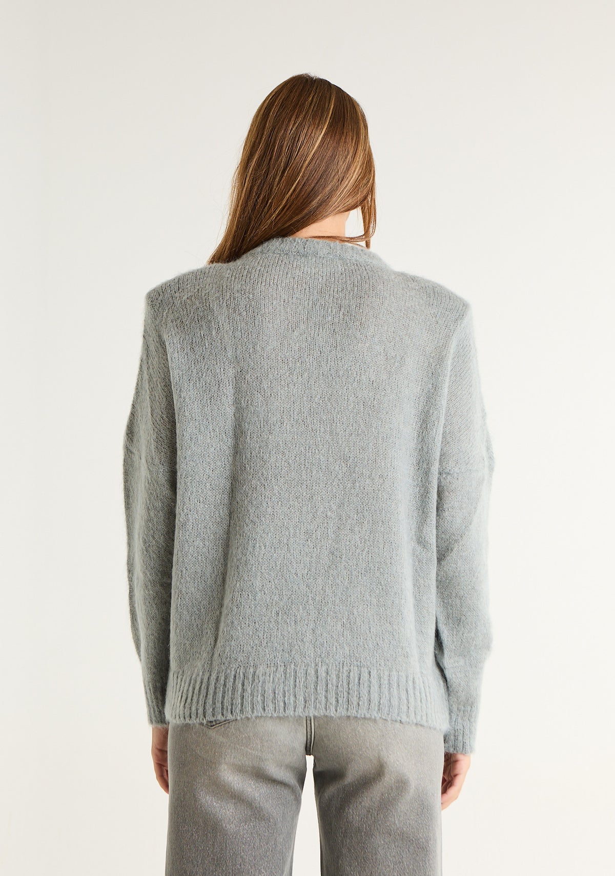 Maglia in misto angora