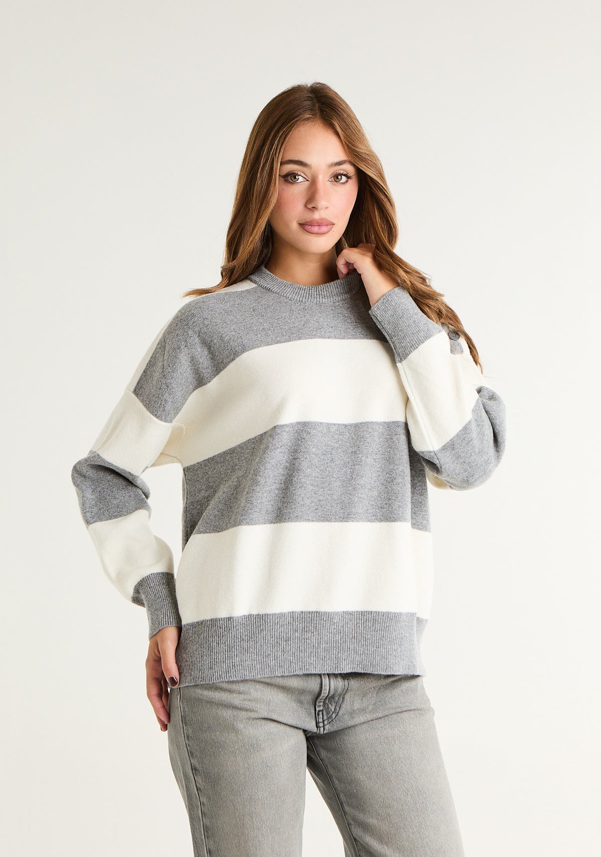 Maglione bi-color