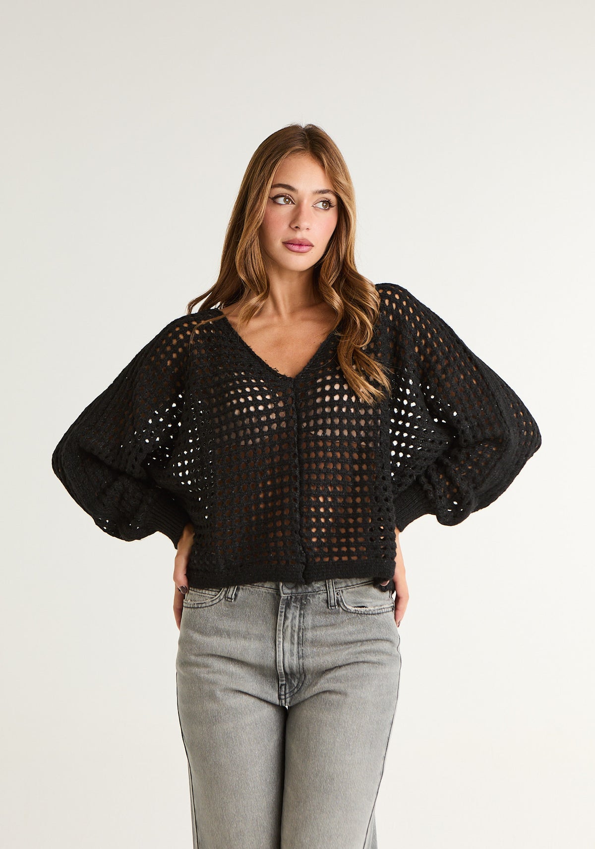 Maglia traforata