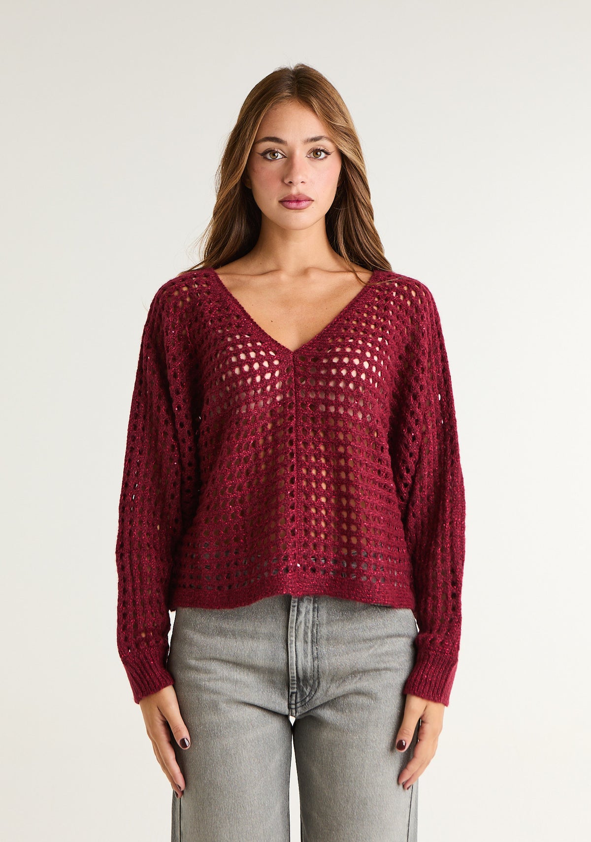 Maglia traforata